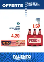 Talento Offerte - al 16.08.2026