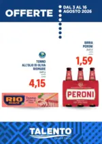 Talento Offerte - al 16.08.2026