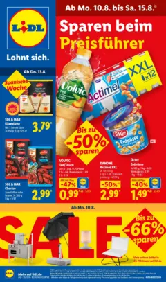 Lidl Prospekt Hof-innenstadt ab 10.08.2026 gültig