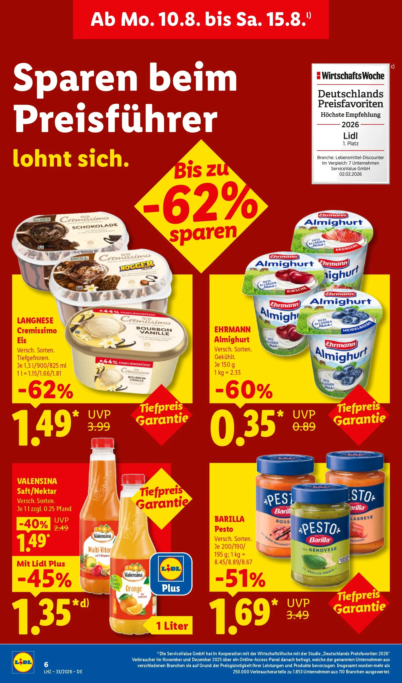 Lidl Prospekt Villingen-schwenningen (ab 10.08.2026) ยป Angebote online | Seite: 18 | Produkte: Langnese, Barilla, Bourbon, Eis Lidl Prospekt Villingen-schwenningen (ab 10.08.2026) zum Blรคttern ยป Angebote | Seite: 18 | Produkte: Langnese, Barilla, Bourbon, Eis