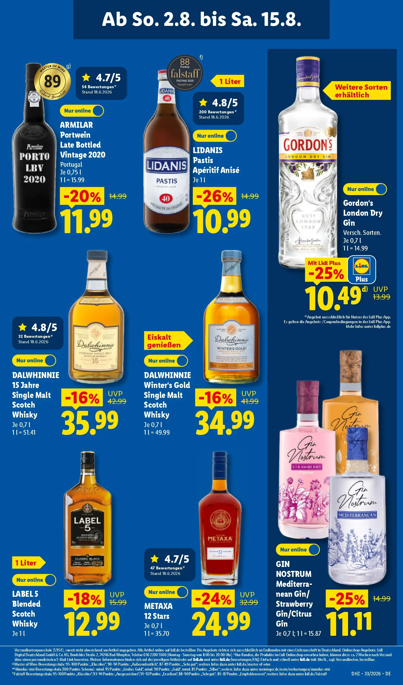 Lidl Prospekt Villingen-schwenningen (ab 10.08.2026) ยป Angebote online | Seite: 25 | Produkte: Whisky, Bad, Gin, Telefon Lidl Prospekt Villingen-schwenningen (ab 10.08.2026) zum Blรคttern ยป Angebote | Seite: 25 | Produkte: Whisky, Bad, Gin, Telefon