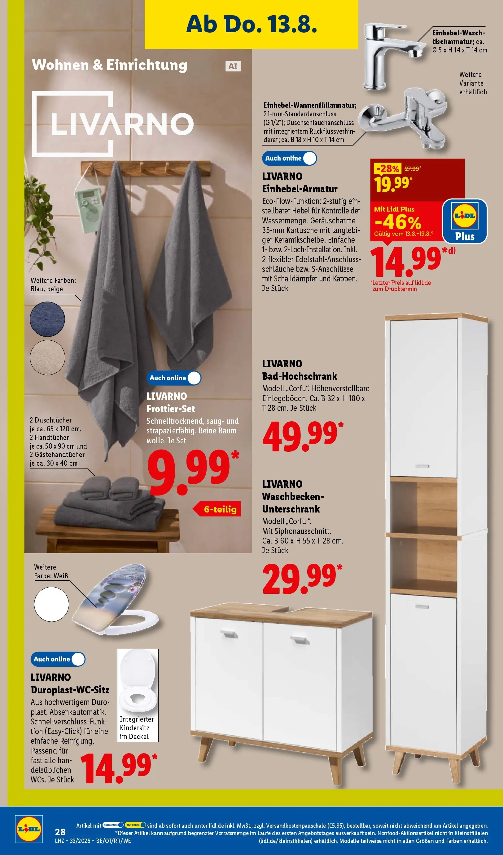 Lidl Prospekt Senftenberg (ab 10.08.2026) ยป Angebote online | Seite: 50 Lidl Prospekt Senftenberg (ab 10.08.2026) zum Blรคttern ยป Angebote | Seite: 50