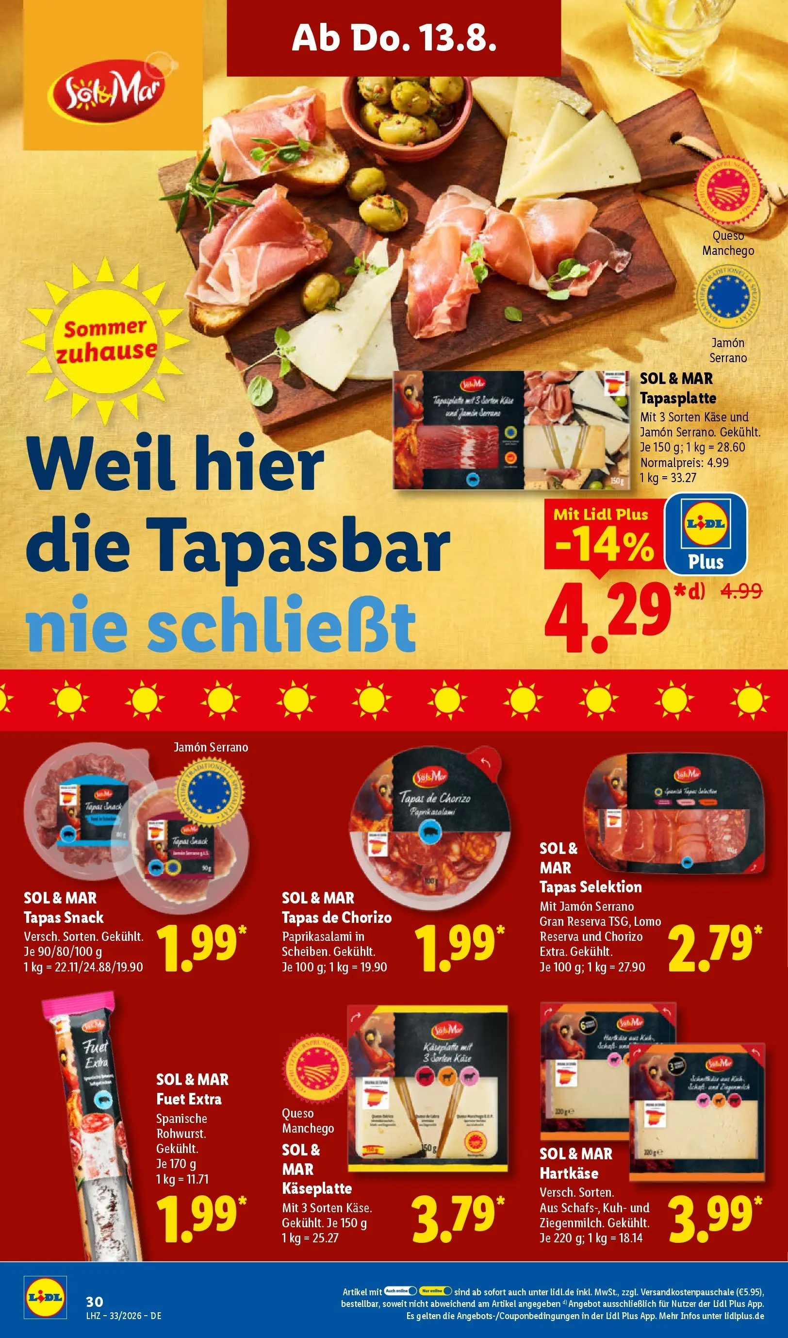 Lidl Prospekt Villingen-schwenningen (ab 10.08.2026) ยป Angebote online | Seite: 54 | Produkte: Kรคse Lidl Prospekt Villingen-schwenningen (ab 10.08.2026) zum Blรคttern ยป Angebote | Seite: 54 | Produkte: Kรคse
