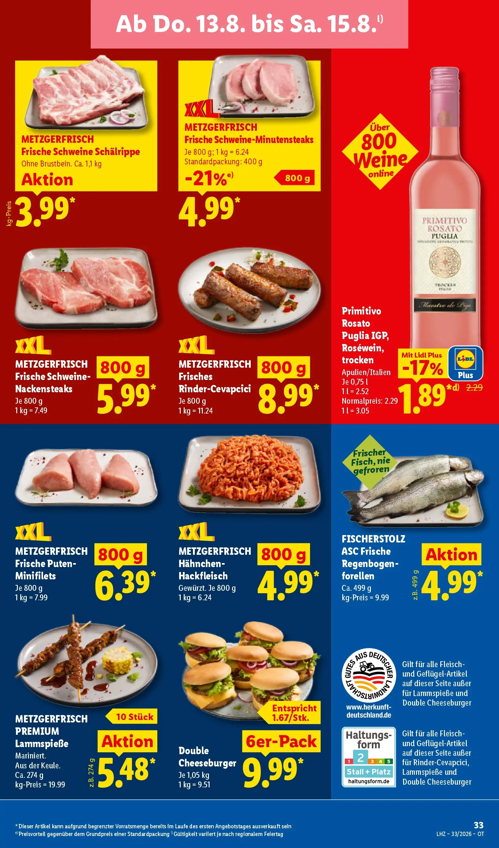 Lidl Prospekt Senftenberg (ab 10.08.2026) ยป Angebote online | Seite: 61 Lidl Prospekt Senftenberg (ab 10.08.2026) zum Blรคttern ยป Angebote | Seite: 61