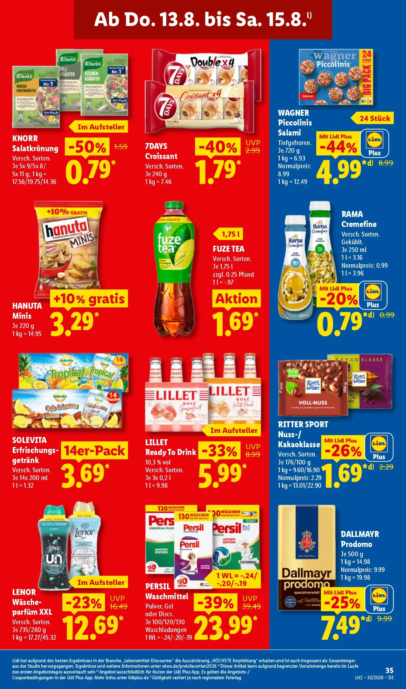 Lidl Prospekt Villingen-schwenningen (ab 10.08.2026) ยป Angebote online | Seite: 65 | Produkte: Lenor, Dallmayr, Kuchen, Persil Lidl Prospekt Villingen-schwenningen (ab 10.08.2026) zum Blรคttern ยป Angebote | Seite: 65 | Produkte: Lenor, Dallmayr, Kuchen, Persil