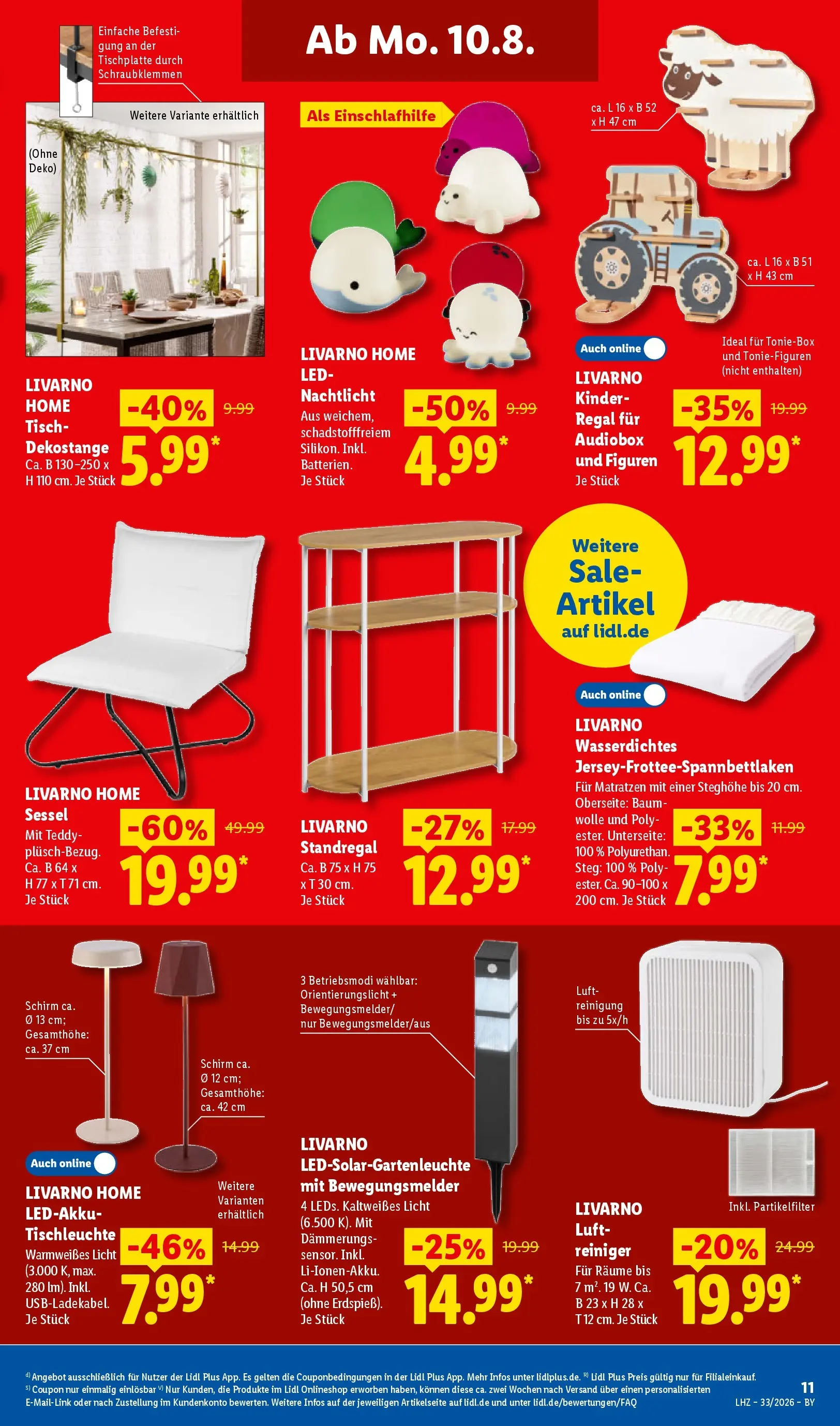 Lidl Prospekt Hof-innenstadt (ab 10.08.2026) ยป Angebote online | Seite: 27 | Produkte: Luftreiniger, Sessel, Regal, Nachtlicht Lidl Prospekt Hof-innenstadt (ab 10.08.2026) zum Blรคttern ยป Angebote | Seite: 27 | Produkte: Luftreiniger, Sessel, Regal, Nachtlicht