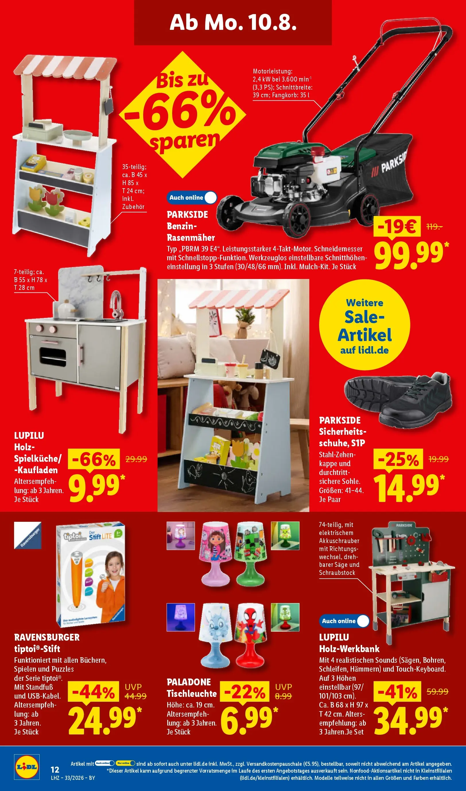 Lidl Prospekt Hof-innenstadt (ab 10.08.2026) ยป Angebote online | Seite: 28 | Produkte: Rasenmรคher, Akkuschrauber, Kappe Lidl Prospekt Hof-innenstadt (ab 10.08.2026) zum Blรคttern ยป Angebote | Seite: 28 | Produkte: Rasenmรคher, Akkuschrauber, Kappe