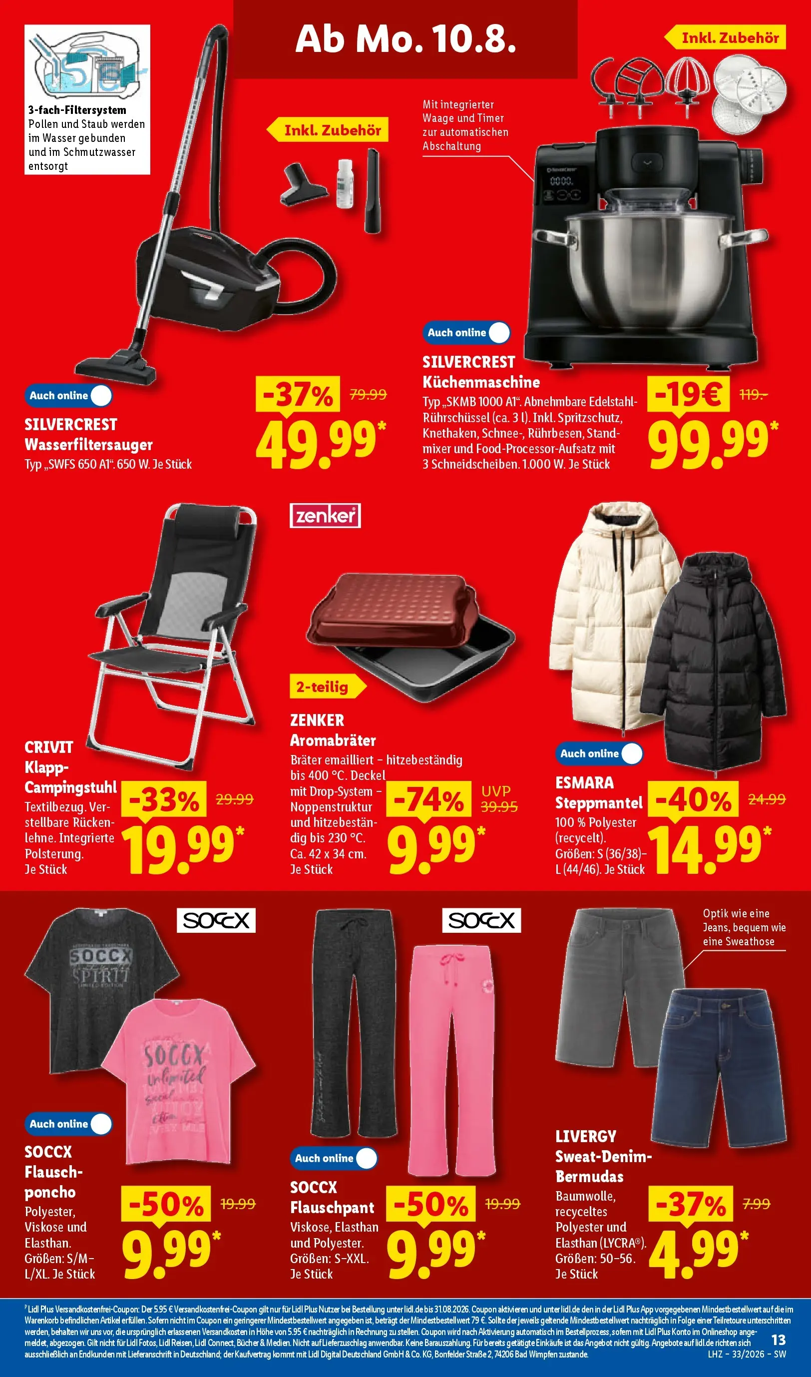 Lidl Prospekt Villingen-schwenningen (ab 10.08.2026) ยป Angebote online | Seite: 29 | Produkte: Sweathose, Poncho, Bad, Wasser Lidl Prospekt Villingen-schwenningen (ab 10.08.2026) zum Blรคttern ยป Angebote | Seite: 29 | Produkte: Sweathose, Poncho, Bad, Wasser