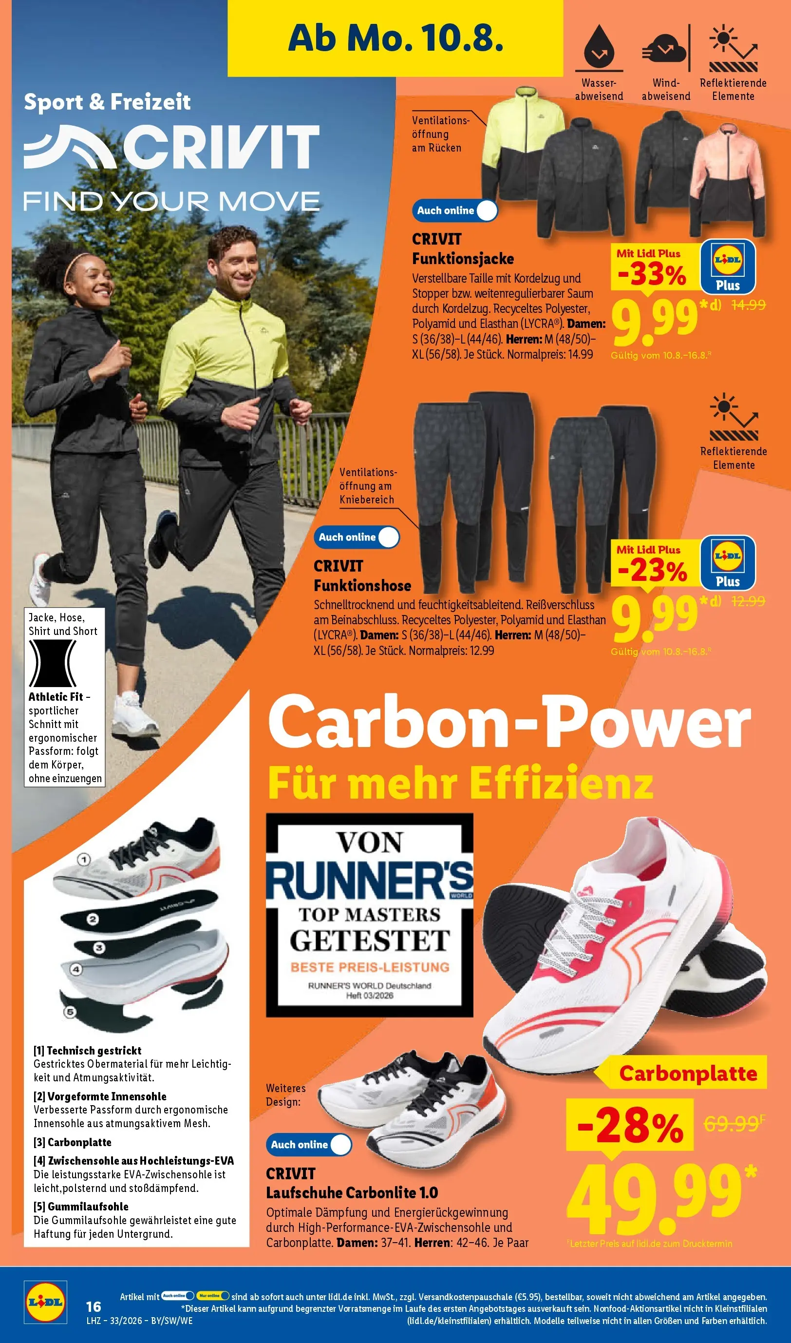 Lidl Prospekt Villingen-schwenningen (ab 10.08.2026) ยป Angebote online | Seite: 34 | Produkte: Shirt, Top, Laufschuhe, Wasser Lidl Prospekt Villingen-schwenningen (ab 10.08.2026) zum Blรคttern ยป Angebote | Seite: 34 | Produkte: Shirt, Top, Laufschuhe, Wasser