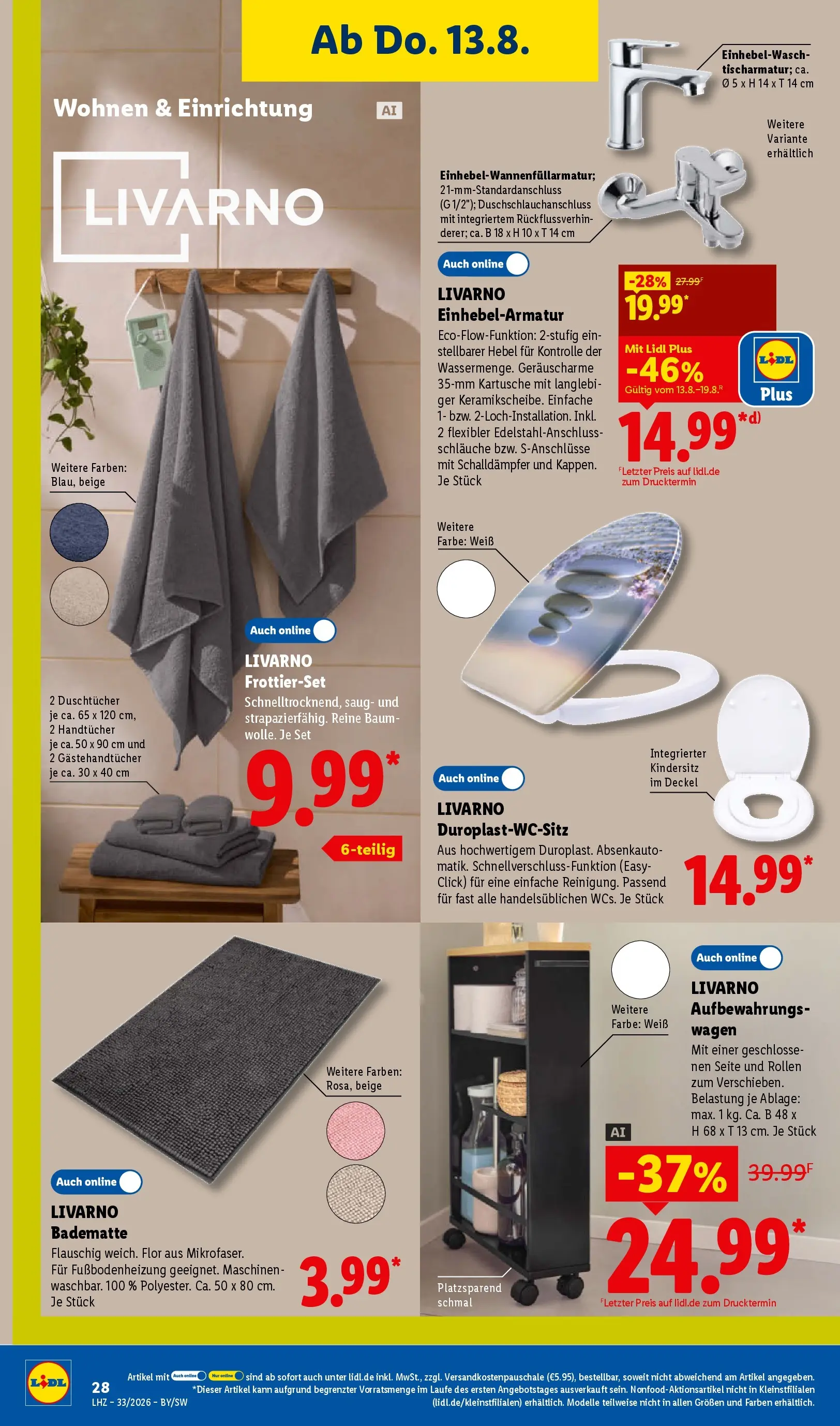 Lidl Prospekt Villingen-schwenningen (ab 10.08.2026) ยป Angebote online | Seite: 50 Lidl Prospekt Villingen-schwenningen (ab 10.08.2026) zum Blรคttern ยป Angebote | Seite: 50