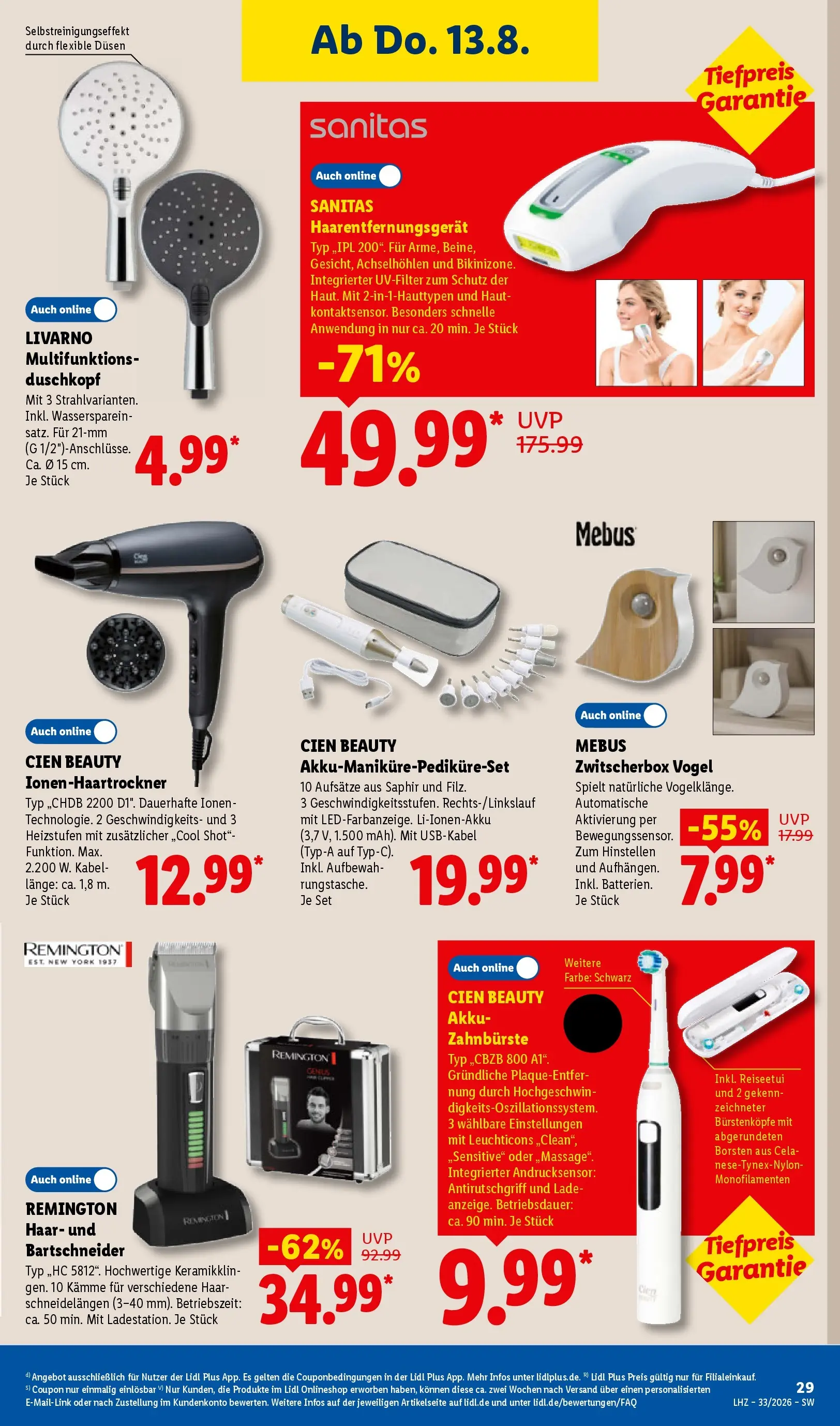 Lidl Prospekt Villingen-schwenningen (ab 10.08.2026) ยป Angebote online | Seite: 51 | Produkte: Kabel, Box, Zahnbรผrste, Duschkopf Lidl Prospekt Villingen-schwenningen (ab 10.08.2026) zum Blรคttern ยป Angebote | Seite: 51 | Produkte: Kabel, Box, Zahnbรผrste, Duschkopf
