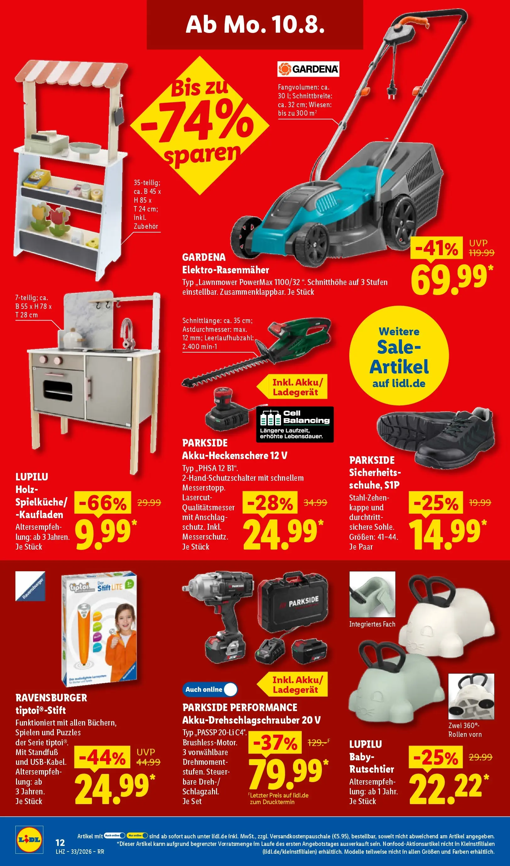 Lidl Prospekt Zülpich (ab 10.08.2026) zum Blättern » Angebote | Seite: 28 | Produkte: Kappe, Ladegerät