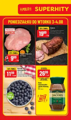 Pogląd oferty "POLOmarket gazetka - Super Hity" - ważna od 03.08.2026 Pogląd oferty "POLOmarket gazetka - Super Hity" - ważna od 03.08.2026