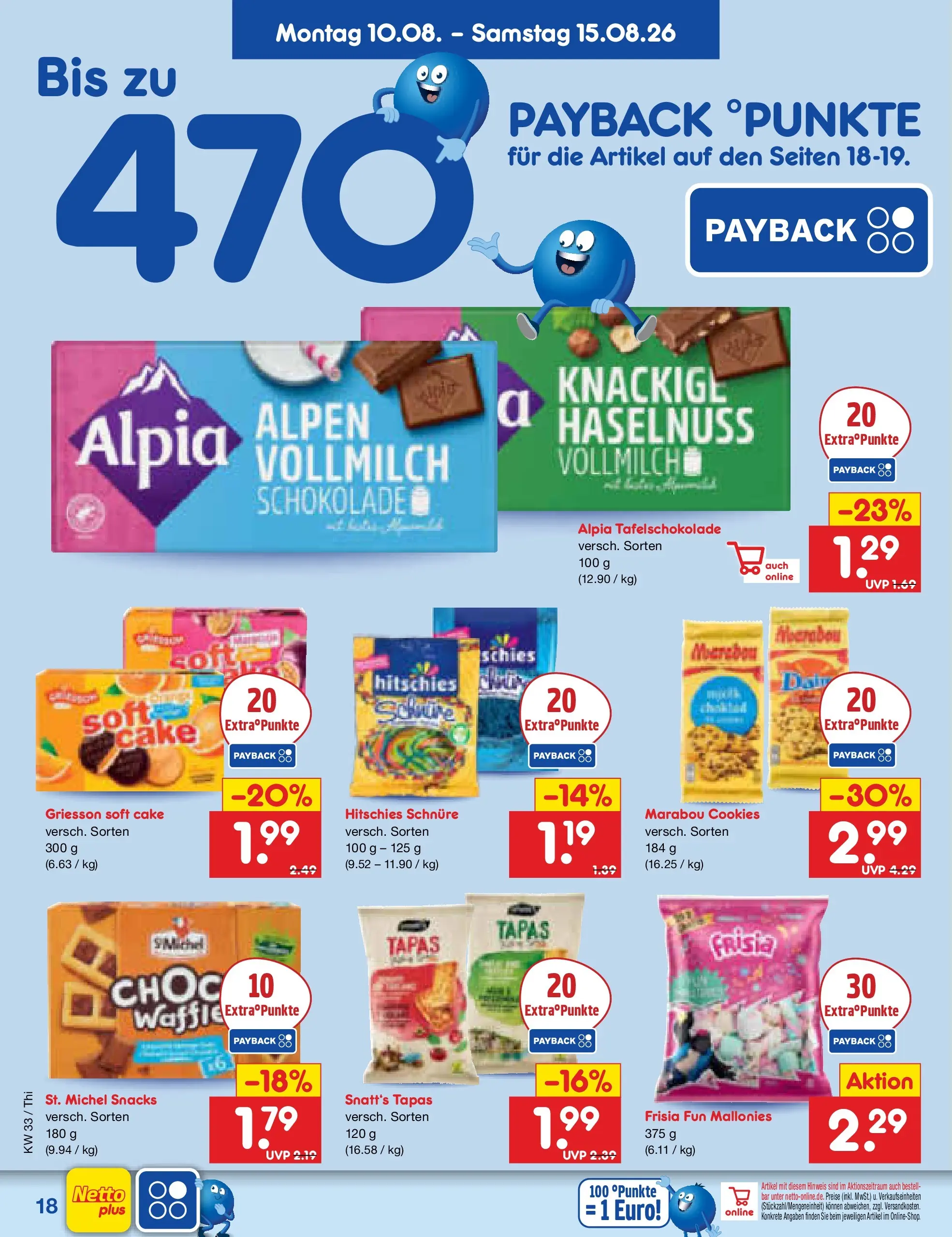 Netto Marken-Discount Prospekt Thiendorf (ab 10.08.2026) » Angebote | Seite: 24 | Produkte: Schokolade