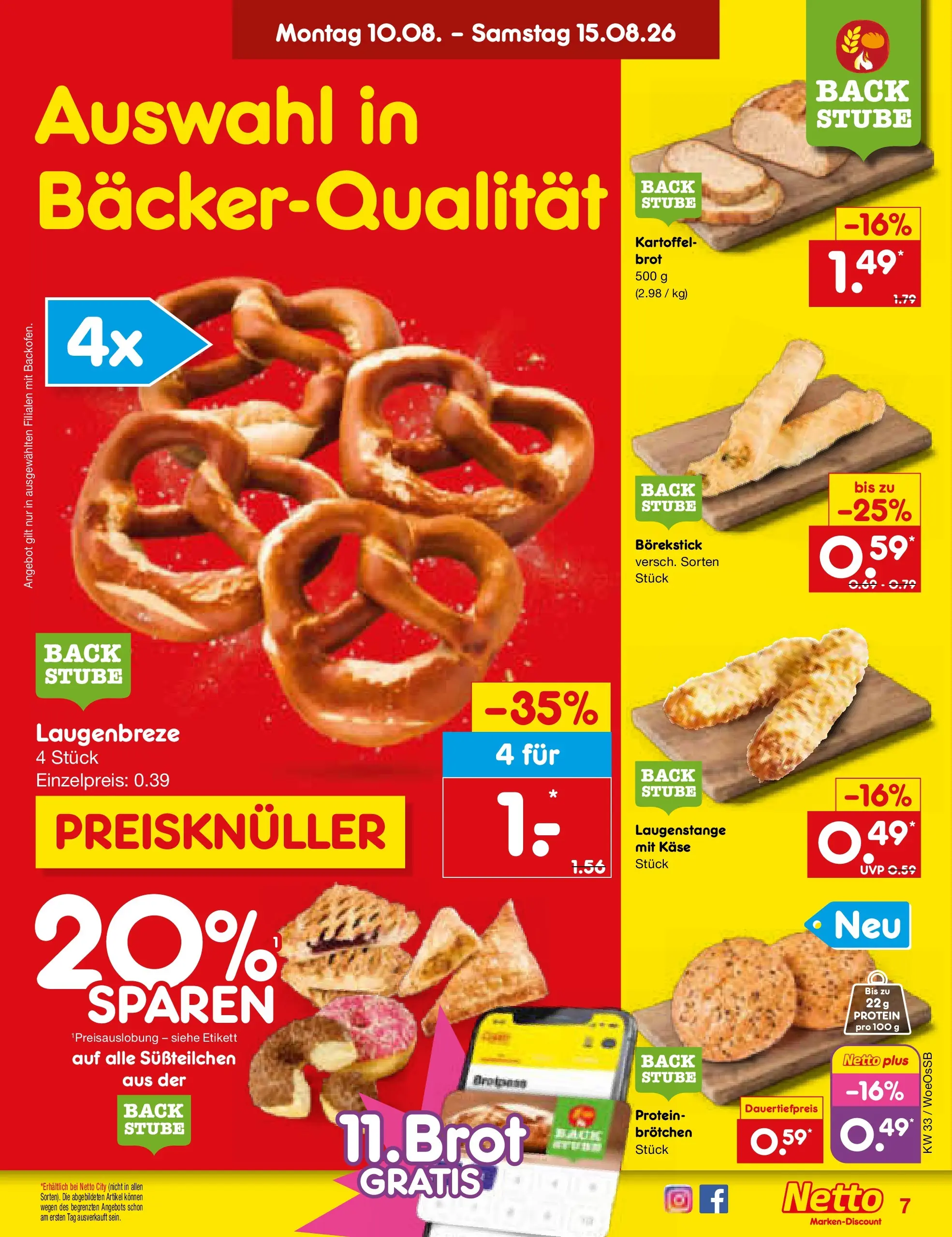 Netto Marken-Discount Prospekt Gemmingen (ab 10.08.2026) ยป Angebote | Seite: 7 | Produkte: Kรคse Netto Marken-Discount Prospekt Gemmingen (ab 10.08.2026) ยป Angebote | Seite: 7 | Produkte: Kรคse
