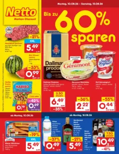 Netto Marken-Discount Prospekt Kröpelin ab 10.08.2026 gültig Netto Marken-Discount Prospekt Kröpelin ab 10.08.2026 gültig