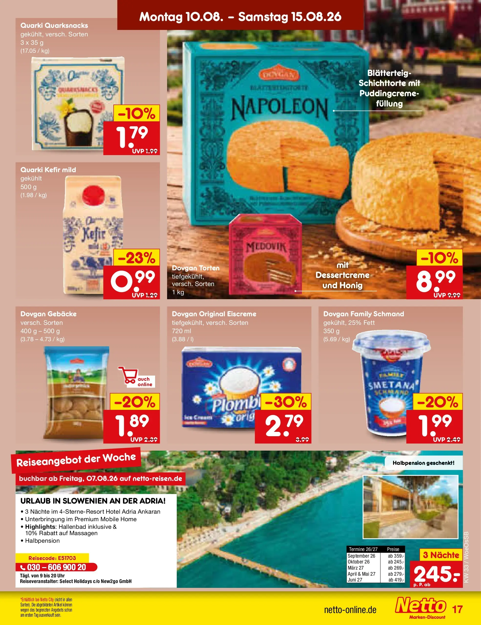 Netto Marken-Discount Prospekt Gemmingen (ab 10.08.2026) ยป Angebote | Seite: 21 | Produkte: Kefir, Eiscreme, Uhr Netto Marken-Discount Prospekt Gemmingen (ab 10.08.2026) ยป Angebote | Seite: 21 | Produkte: Kefir, Eiscreme, Uhr