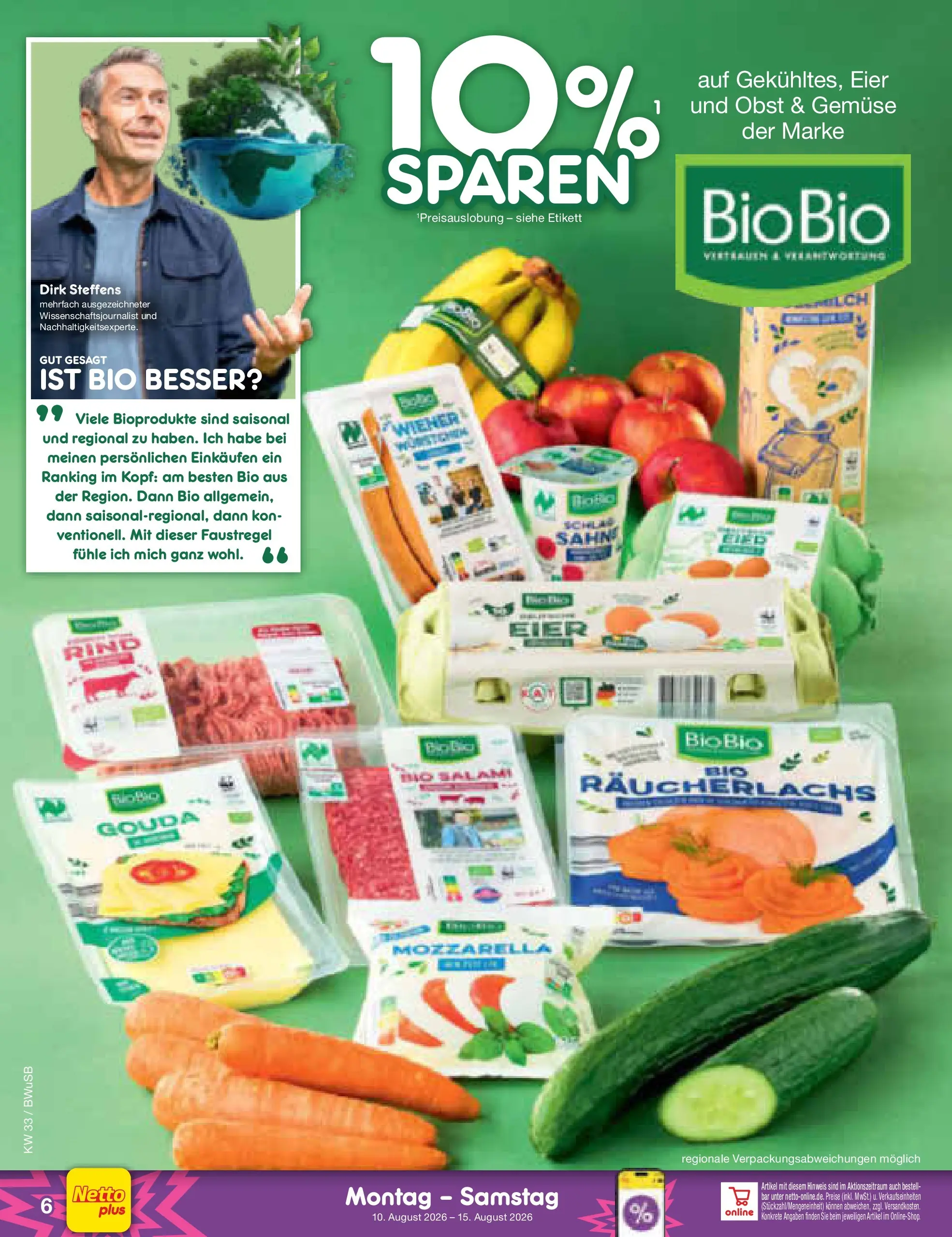 Netto Marken-Discount Prospekt Stemwede-Dielingen (ab 10.08.2026) ยป Angebote | Seite: 6 | Produkte: Eier, Mozzarella, Rรคucherlachs, Obst Netto Marken-Discount Prospekt Stemwede-Dielingen (ab 10.08.2026) ยป Angebote | Seite: 6 | Produkte: Eier, Mozzarella, Rรคucherlachs, Obst