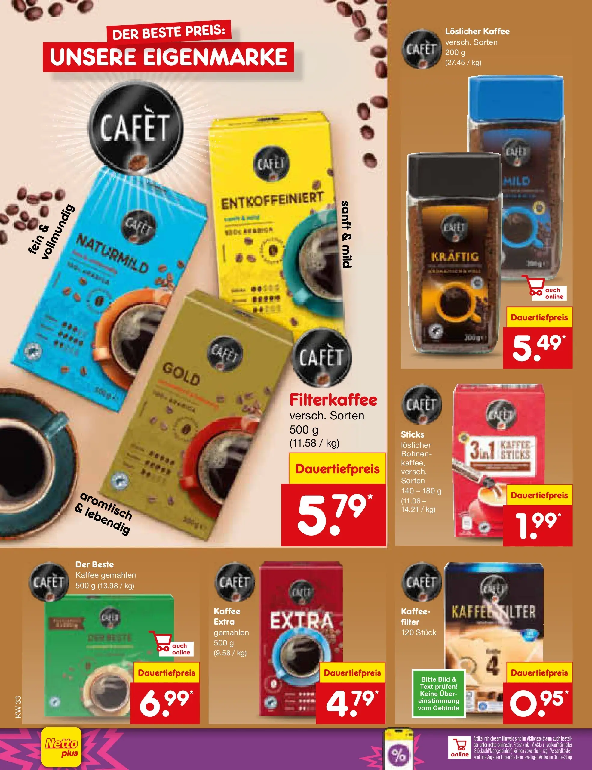 Netto Marken-Discount Prospekt Stemwede-Dielingen (ab 10.08.2026) ยป Angebote | Seite: 22 | Produkte: Kaffee Netto Marken-Discount Prospekt Stemwede-Dielingen (ab 10.08.2026) ยป Angebote | Seite: 22 | Produkte: Kaffee