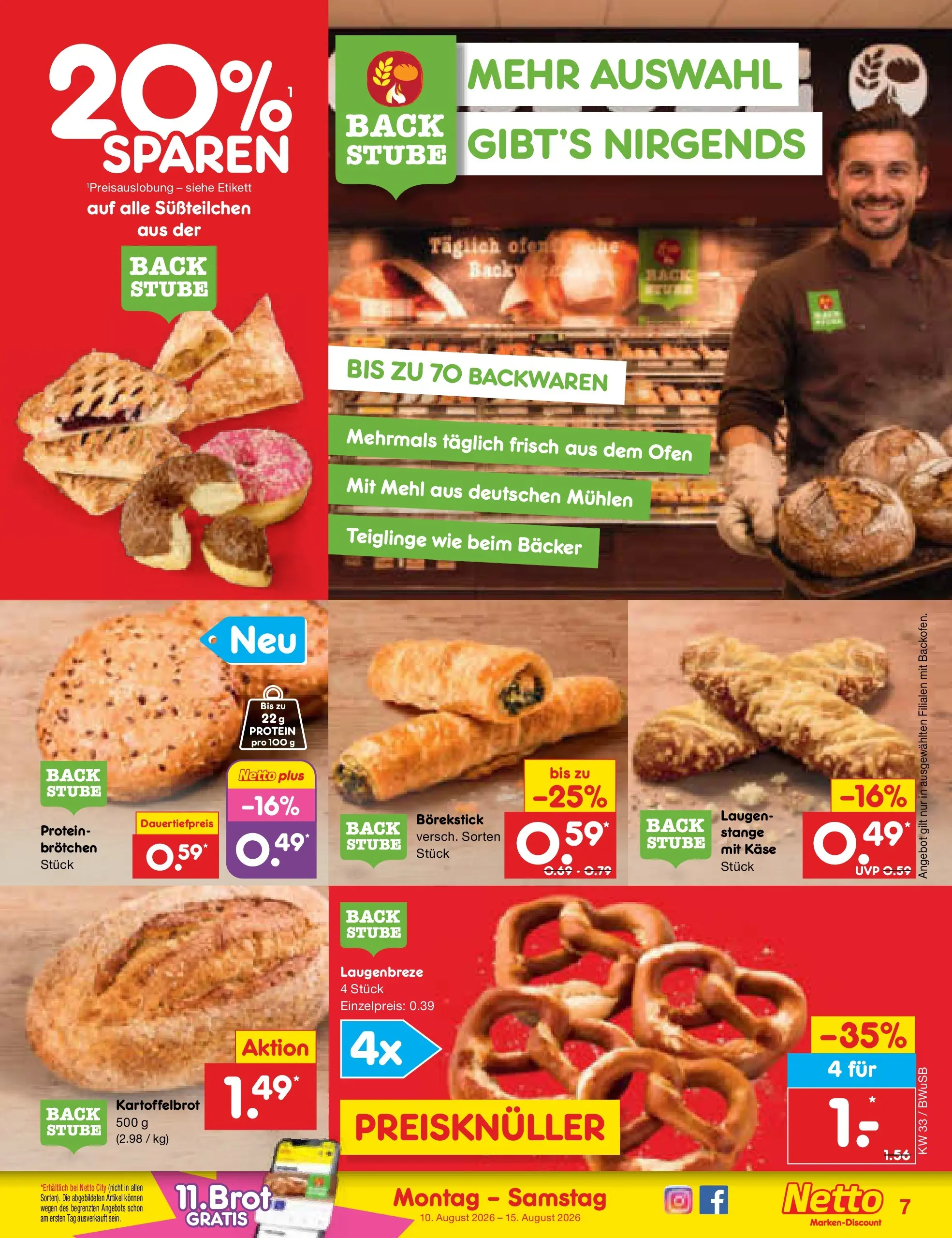 Netto Marken-Discount Prospekt Stemwede-Dielingen (ab 10.08.2026) ยป Angebote | Seite: 7 | Produkte: Ofen, Mehl, Kรคse Netto Marken-Discount Prospekt Stemwede-Dielingen (ab 10.08.2026) ยป Angebote | Seite: 7 | Produkte: Ofen, Mehl, Kรคse