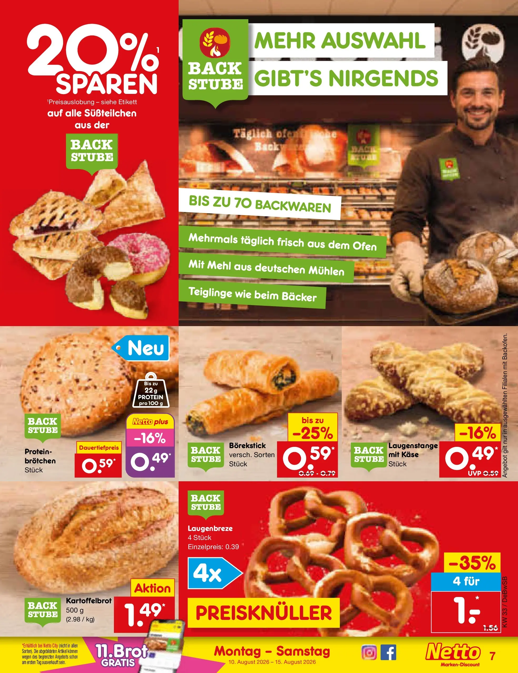 Netto Marken-Discount Prospekt Waiblingen-Bittenfeld (ab 10.08.2026) ยป Angebote | Seite: 7 | Produkte: Ofen, Mehl, Kรคse Netto Marken-Discount Prospekt Waiblingen-Bittenfeld (ab 10.08.2026) ยป Angebote | Seite: 7 | Produkte: Ofen, Mehl, Kรคse