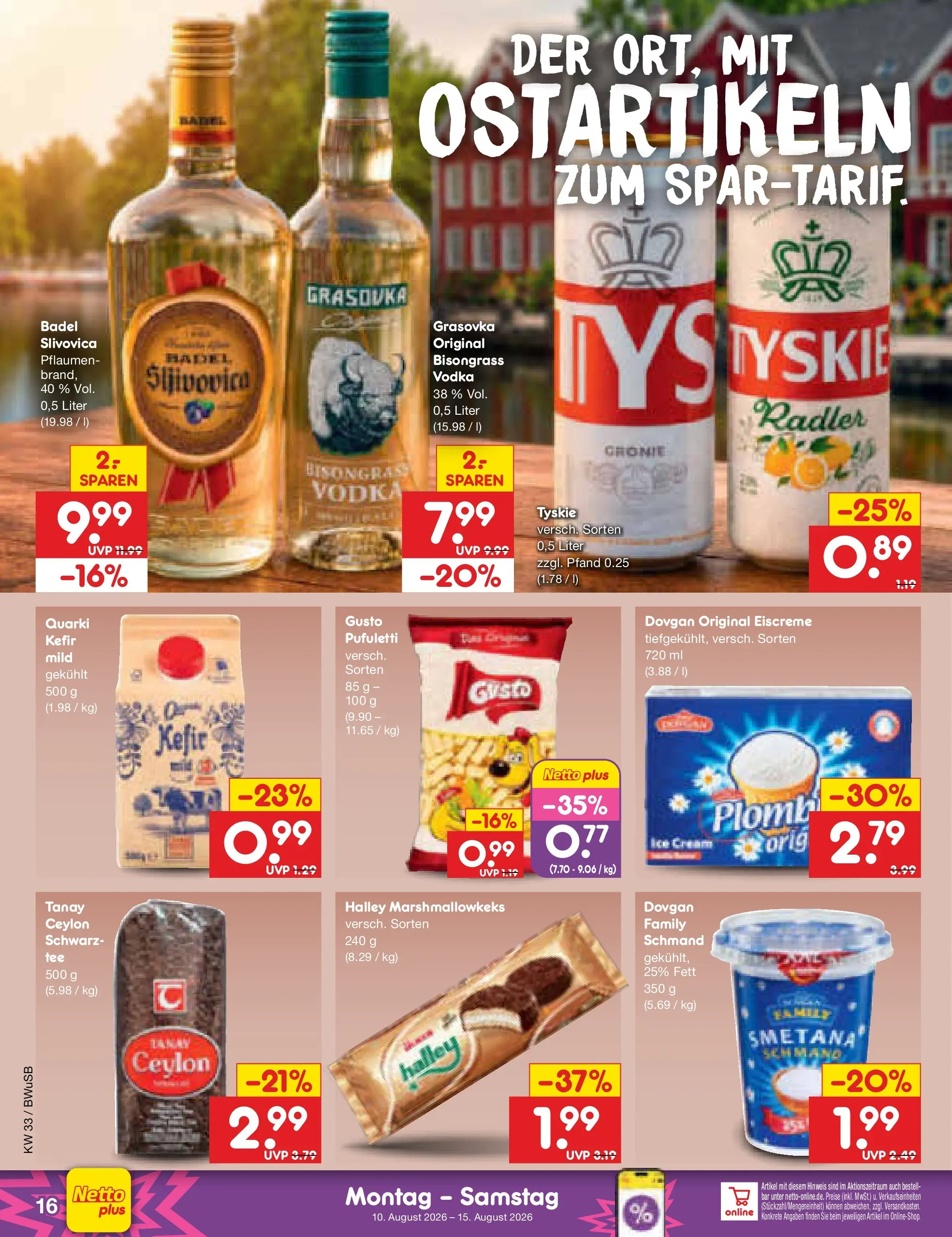 Netto Marken-Discount Prospekt Stemwede-Dielingen (ab 10.08.2026) ยป Angebote | Seite: 20 | Produkte: Tyskie, Pflaumen, Eiscreme, Radler Netto Marken-Discount Prospekt Stemwede-Dielingen (ab 10.08.2026) ยป Angebote | Seite: 20 | Produkte: Tyskie, Pflaumen, Eiscreme, Radler
