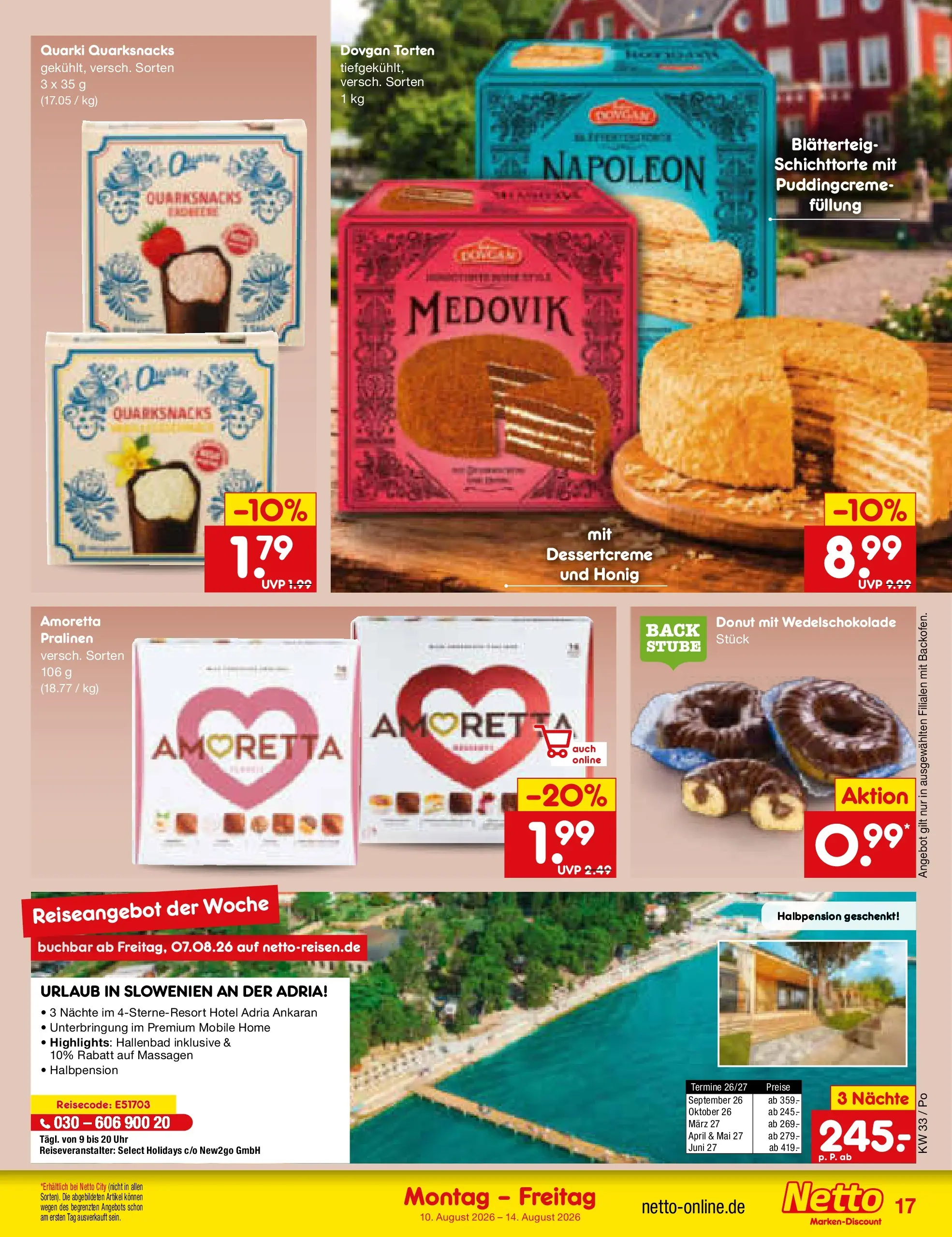 Netto Marken-Discount Prospekt Regensburg (ab 10.08.2026) » Angebote | Seite: 21 | Produkte: Uhr