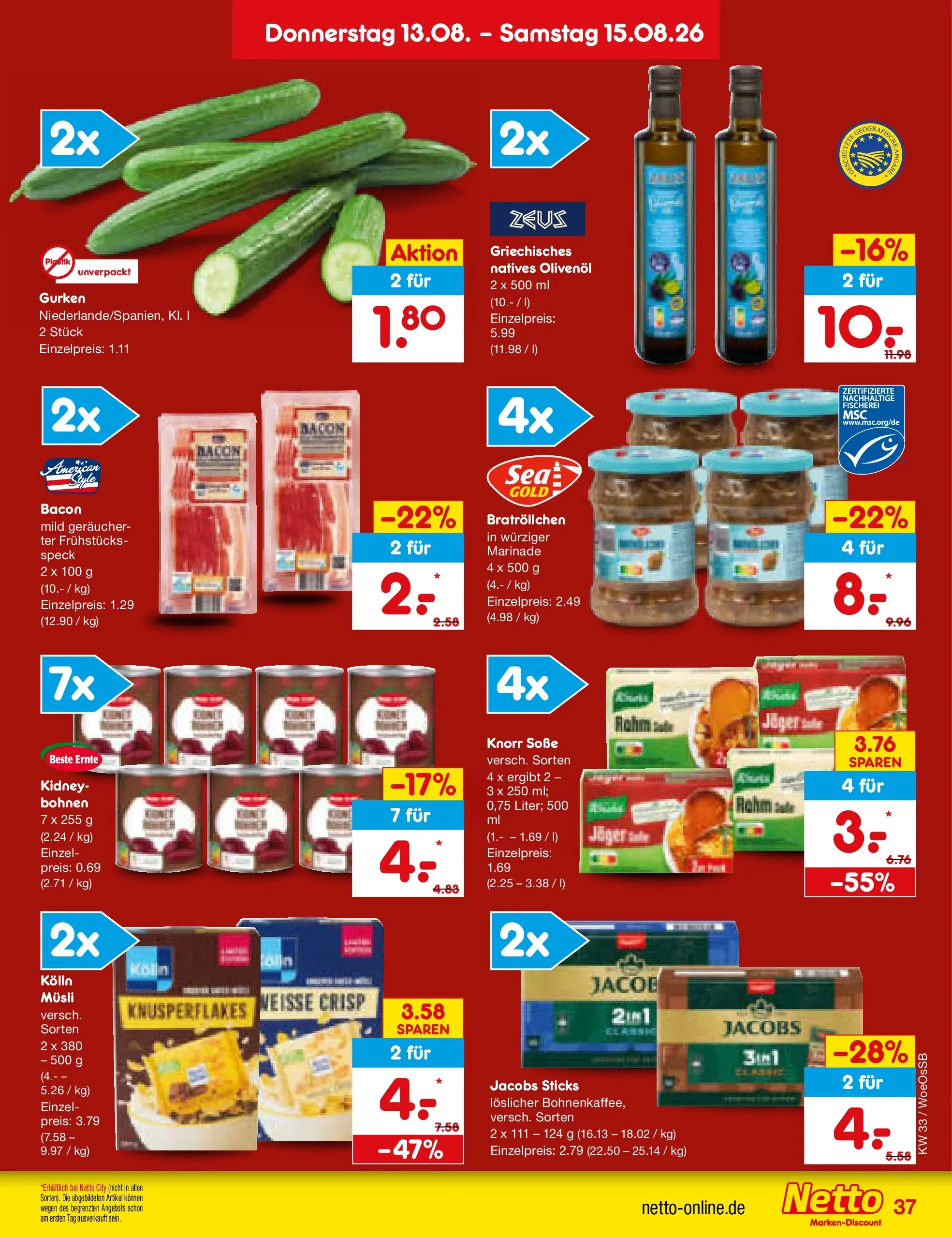 Netto Marken-Discount Prospekt Gemmingen (ab 10.08.2026) ยป Angebote | Seite: 51 | Produkte: Musli, Kolln, Kolln musli, Knorr Netto Marken-Discount Prospekt Gemmingen (ab 10.08.2026) ยป Angebote | Seite: 51 | Produkte: Musli, Kolln, Kolln musli, Knorr