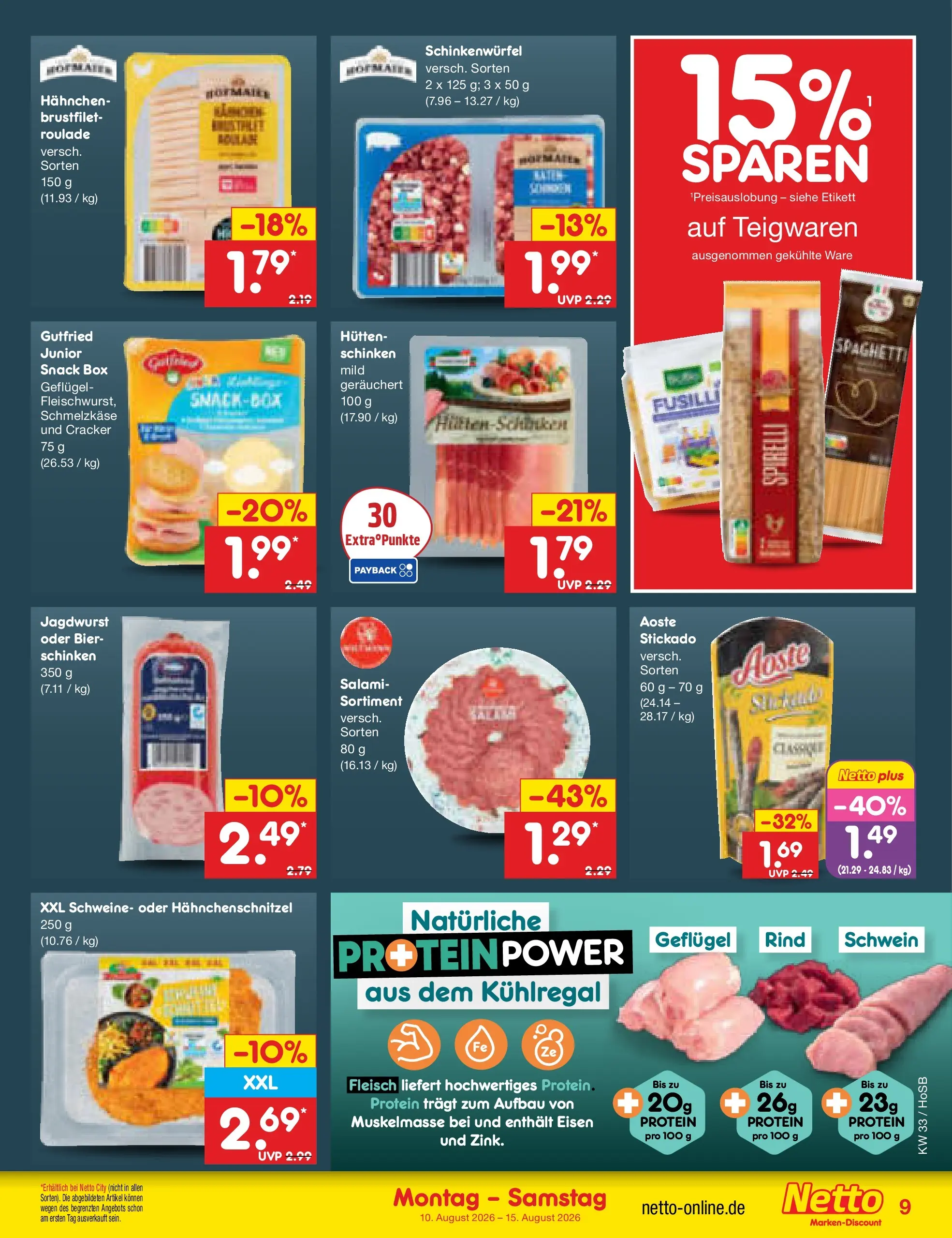 Netto Marken-Discount Prospekt Hannover (ab 10.08.2026) ยป Angebote | Seite: 9 | Produkte: Hahnchen, Bier, Box, Fleisch Netto Marken-Discount Prospekt Hannover (ab 10.08.2026) ยป Angebote | Seite: 9 | Produkte: Hahnchen, Bier, Box, Fleisch