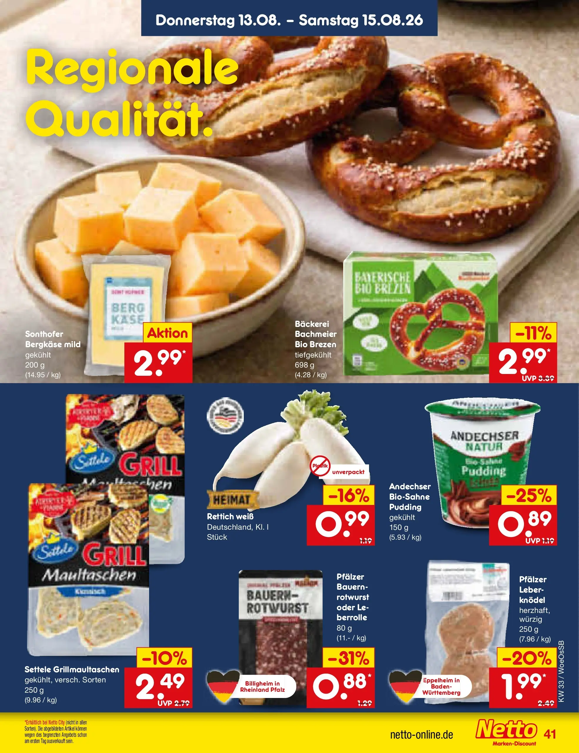 Netto Marken-Discount Prospekt Gemmingen (ab 10.08.2026) ยป Angebote | Seite: 57 | Produkte: Grill, Bรคckerei, Pudding, Maultaschen Netto Marken-Discount Prospekt Gemmingen (ab 10.08.2026) ยป Angebote | Seite: 57 | Produkte: Grill, Bรคckerei, Pudding, Maultaschen