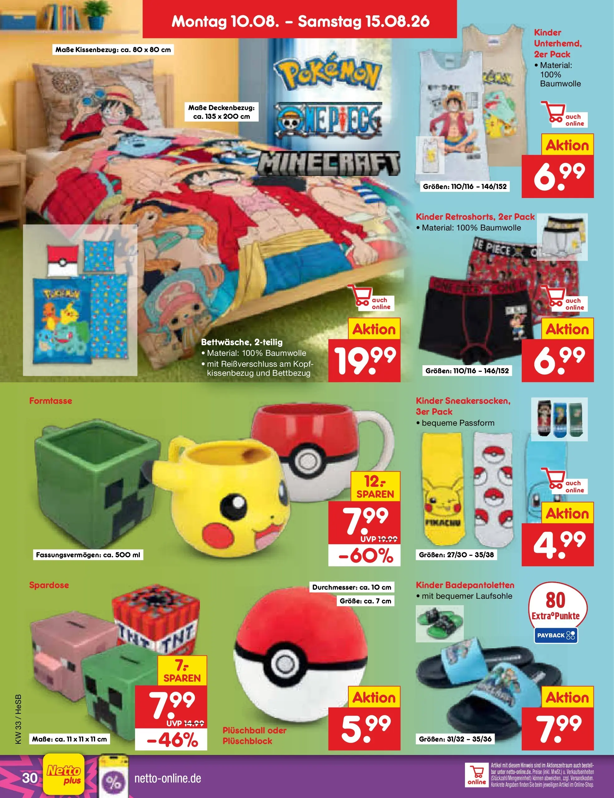 Netto Marken-Discount Prospekt Hamburg (ab 10.08.2026) ยป Angebote | Seite: 44 Netto Marken-Discount Prospekt Hamburg (ab 10.08.2026) ยป Angebote | Seite: 44