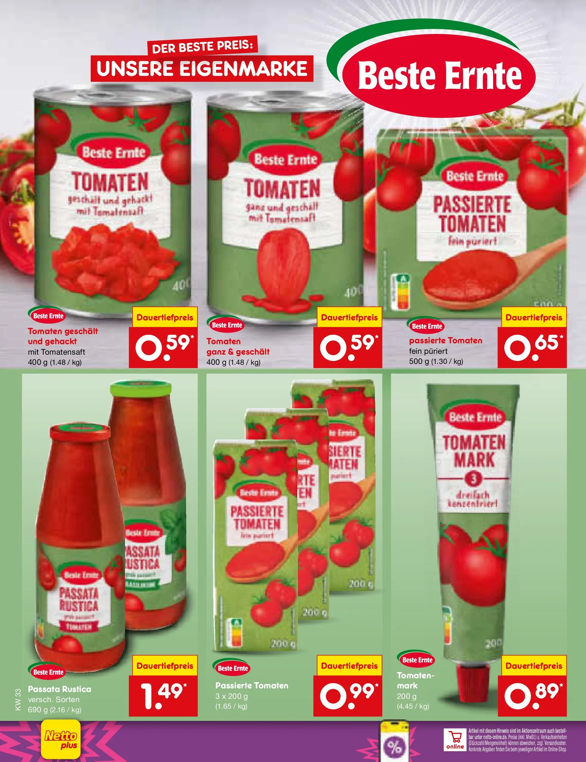 Netto Marken-Discount Prospekt Stemwede-Dielingen (ab 10.08.2026) ยป Angebote | Seite: 52 | Produkte: Tomaten Netto Marken-Discount Prospekt Stemwede-Dielingen (ab 10.08.2026) ยป Angebote | Seite: 52 | Produkte: Tomaten