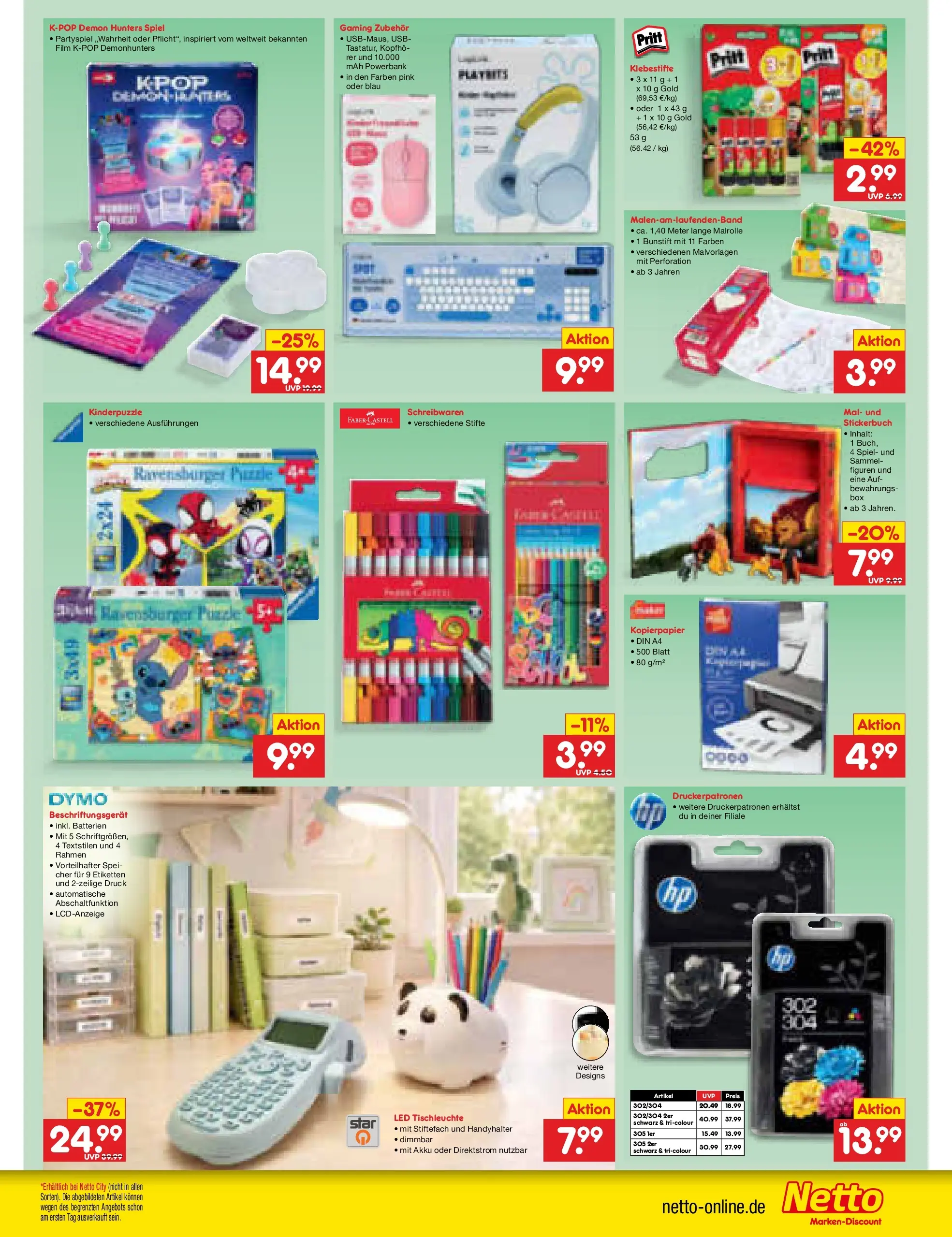 Netto Marken-Discount Prospekt Stemwede-Dielingen (ab 10.08.2026) ยป Angebote | Seite: 43 | Produkte: USB, Batterien, Pril, Powerbank Netto Marken-Discount Prospekt Stemwede-Dielingen (ab 10.08.2026) ยป Angebote | Seite: 43 | Produkte: USB, Batterien, Pril, Powerbank