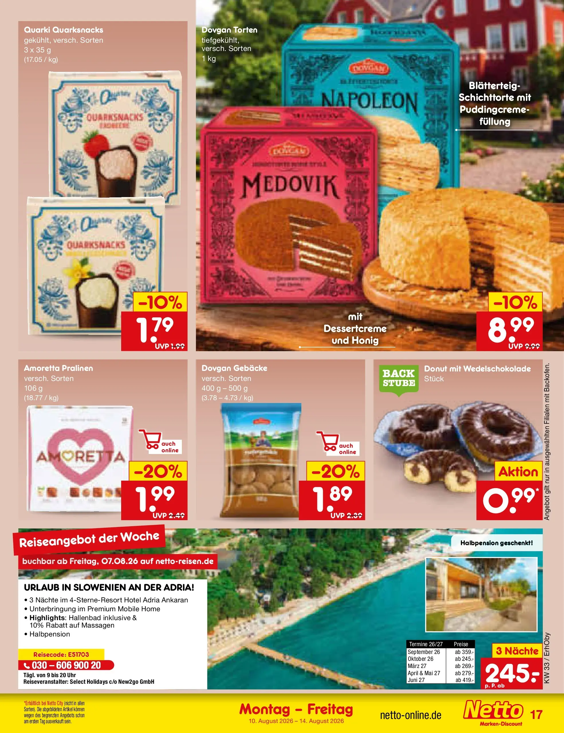 Netto Marken-Discount Prospekt Ergolding (ab 10.08.2026) ยป Angebote | Seite: 21 | Produkte: Uhr Netto Marken-Discount Prospekt Ergolding (ab 10.08.2026) ยป Angebote | Seite: 21 | Produkte: Uhr
