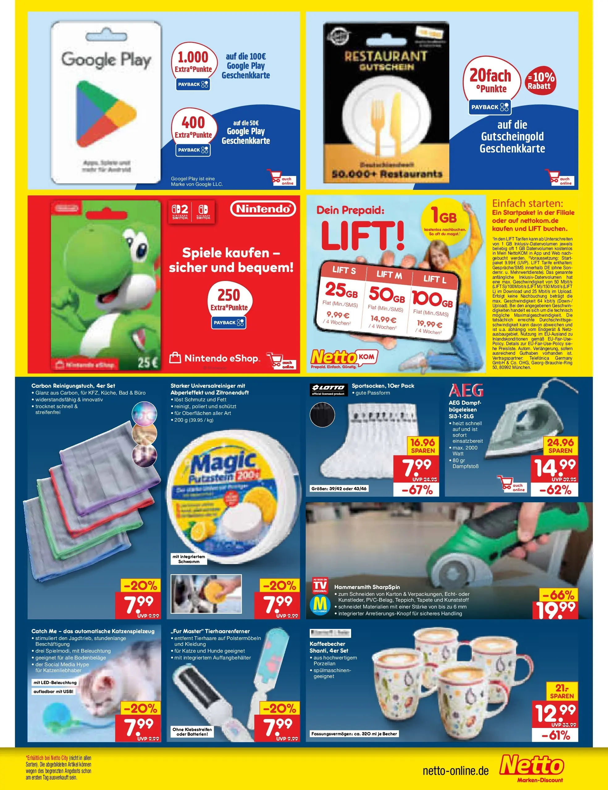 Netto Marken-Discount Prospekt Bremen-Lesum (ab 10.08.2026) ยป Angebote | Seite: 43 | Produkte: AEG, Bรผgeleisen, Batterien, Bad Netto Marken-Discount Prospekt Bremen-Lesum (ab 10.08.2026) ยป Angebote | Seite: 43 | Produkte: AEG, Bรผgeleisen, Batterien, Bad
