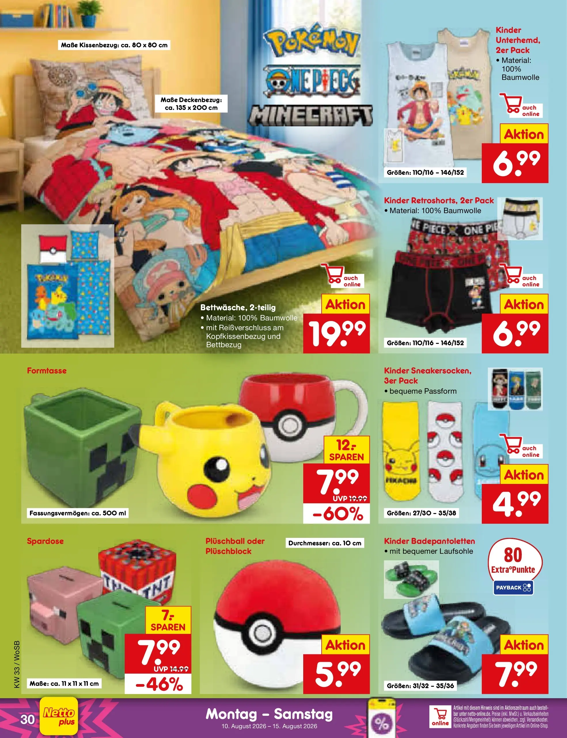 Netto Marken-Discount Prospekt Mannheim (ab 10.08.2026) ยป Angebote | Seite: 44 Netto Marken-Discount Prospekt Mannheim (ab 10.08.2026) ยป Angebote | Seite: 44