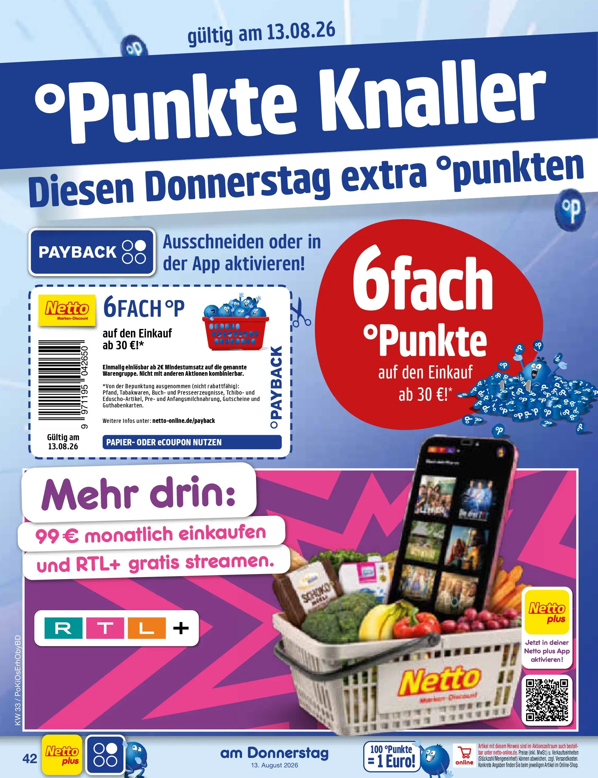 Netto Marken-Discount Prospekt Ergolding (ab 10.08.2026) ยป Angebote | Seite: 58 Netto Marken-Discount Prospekt Ergolding (ab 10.08.2026) ยป Angebote | Seite: 58