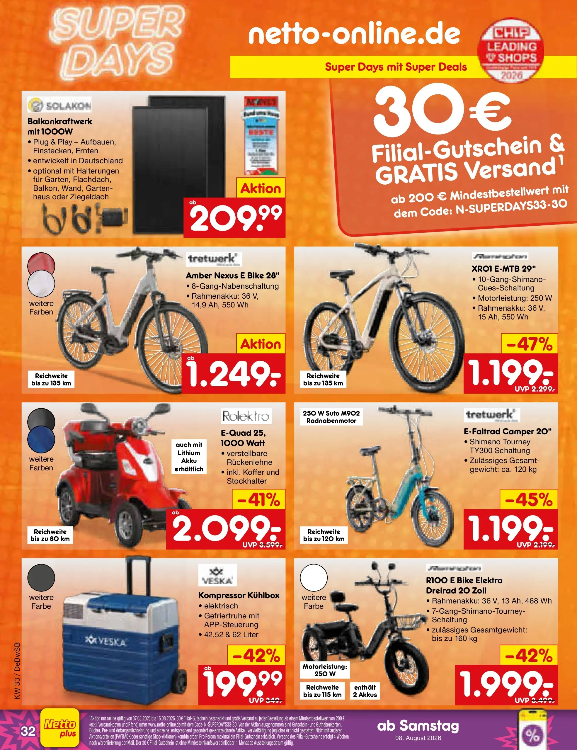 Netto Marken-Discount Prospekt Waiblingen-Bittenfeld (ab 10.08.2026) ยป Angebote | Seite: 46 | Produkte: Gewicht, Gefriertruhe, Koffer Netto Marken-Discount Prospekt Waiblingen-Bittenfeld (ab 10.08.2026) ยป Angebote | Seite: 46 | Produkte: Gewicht, Gefriertruhe, Koffer