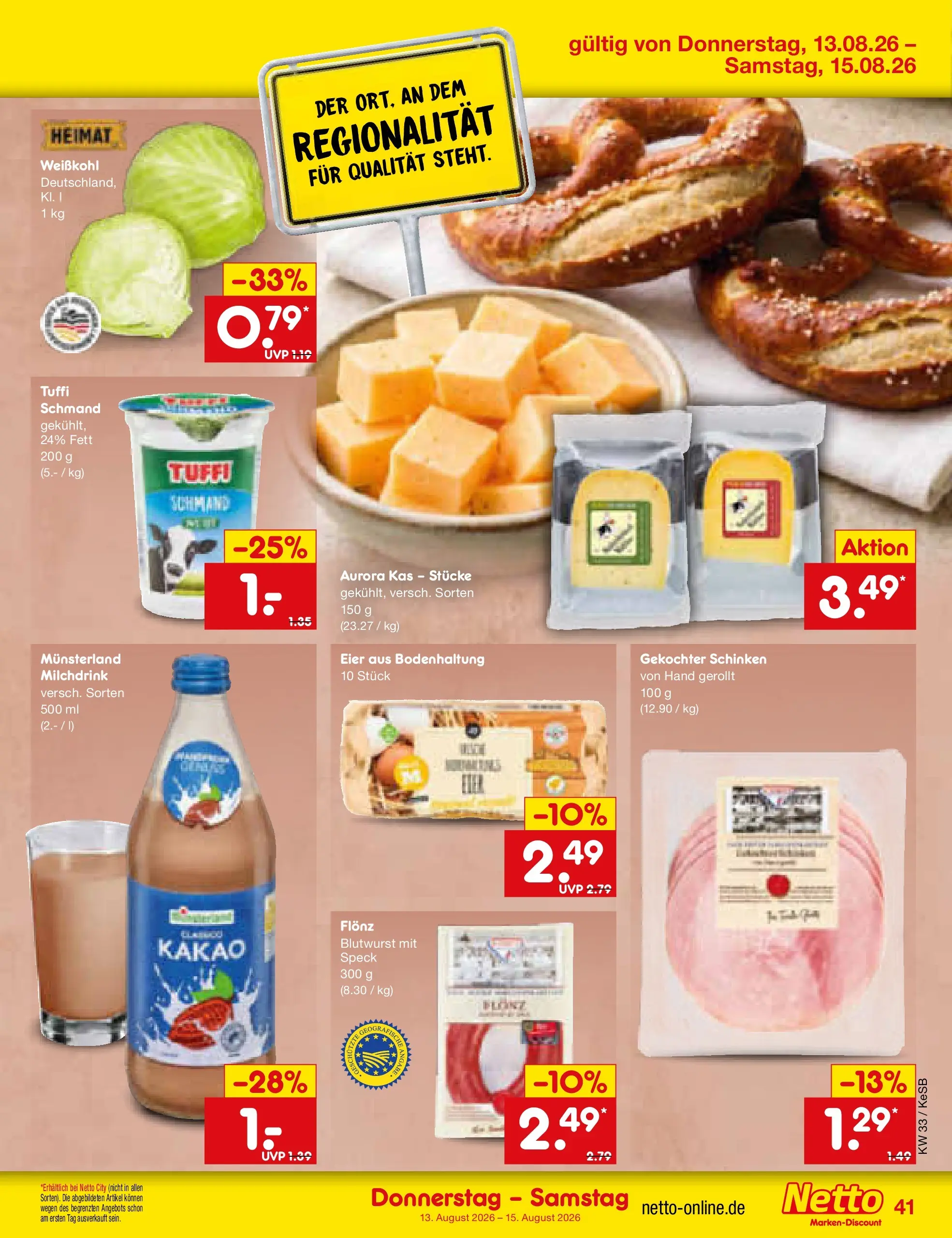 Netto Marken-Discount Prospekt Bonn (ab 10.08.2026) ยป Angebote | Seite: 57 | Produkte: Eier, Schinken Netto Marken-Discount Prospekt Bonn (ab 10.08.2026) ยป Angebote | Seite: 57 | Produkte: Eier, Schinken