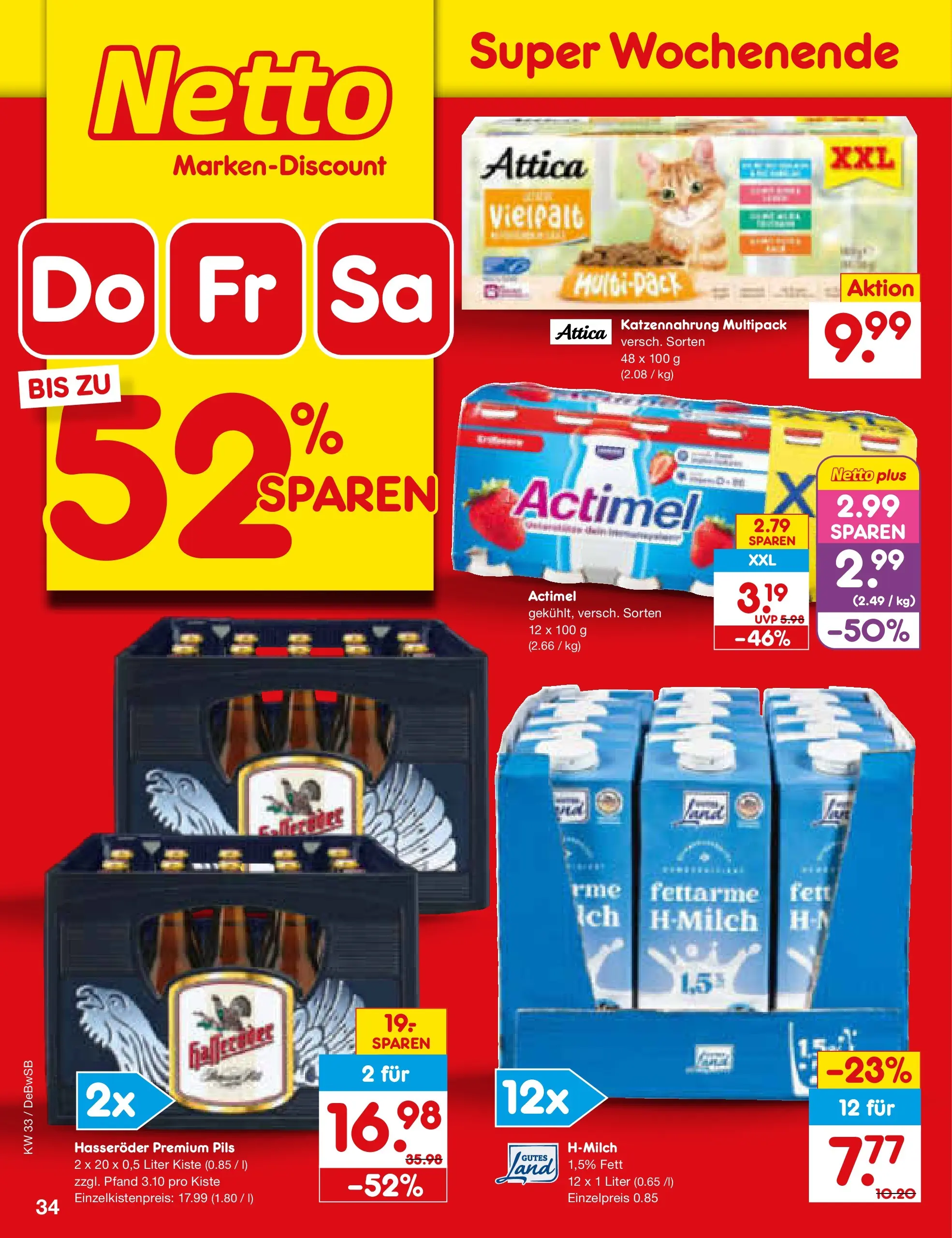 Netto Marken-Discount Prospekt Waiblingen-Bittenfeld (ab 10.08.2026) ยป Angebote | Seite: 48 | Produkte: Actimel, Pils, Hasserรถder Netto Marken-Discount Prospekt Waiblingen-Bittenfeld (ab 10.08.2026) ยป Angebote | Seite: 48 | Produkte: Actimel, Pils, Hasserรถder