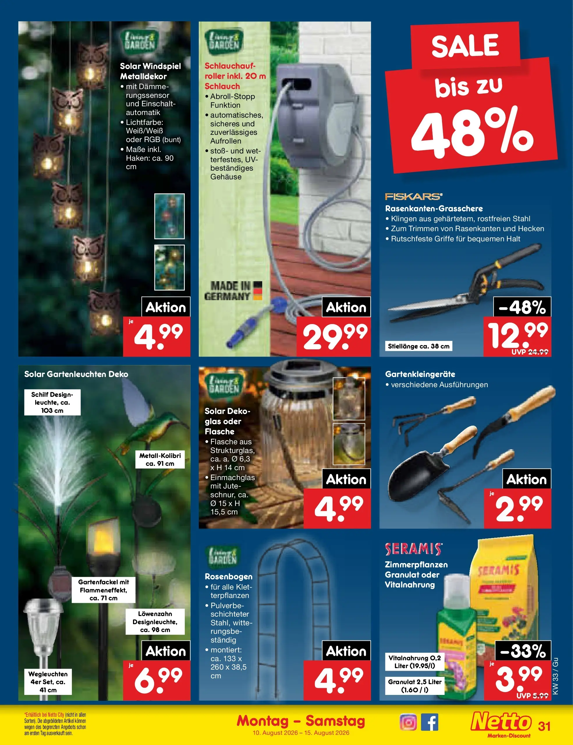 Netto Marken-Discount Prospekt Machern (ab 10.08.2026) ยป Angebote | Seite: 45 Netto Marken-Discount Prospekt Machern (ab 10.08.2026) ยป Angebote | Seite: 45