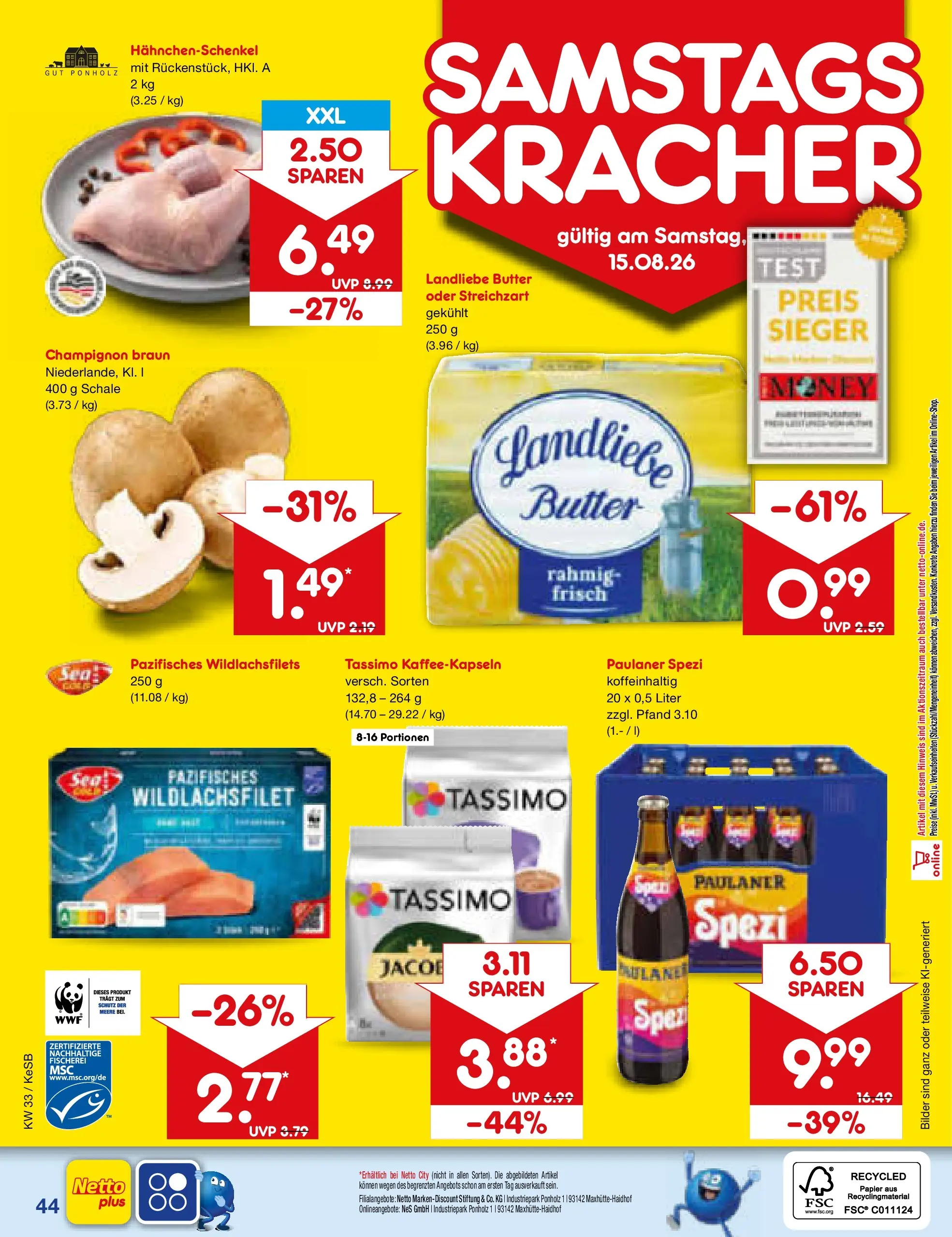 Netto Marken-Discount Prospekt Bonn (ab 10.08.2026) ยป Angebote | Seite: 60 | Produkte: Butter, Paulaner spezi, Bilder, Tassimo Netto Marken-Discount Prospekt Bonn (ab 10.08.2026) ยป Angebote | Seite: 60 | Produkte: Butter, Paulaner spezi, Bilder, Tassimo