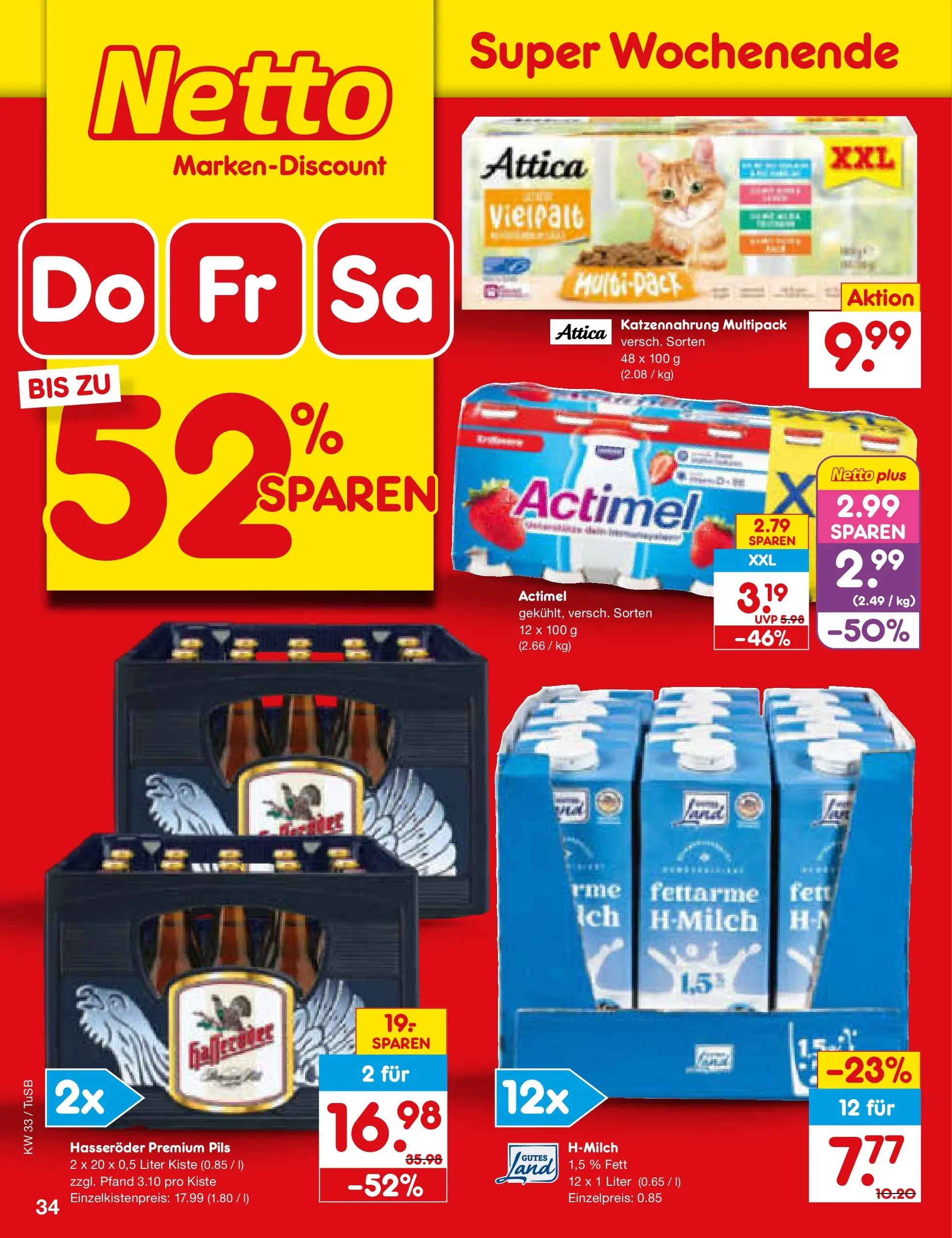 Netto Marken-Discount Prospekt Lahr-Langenwinkel (ab 10.08.2026) ยป Angebote | Seite: 48 | Produkte: Actimel, Pils, Hasserรถder Netto Marken-Discount Prospekt Lahr-Langenwinkel (ab 10.08.2026) ยป Angebote | Seite: 48 | Produkte: Actimel, Pils, Hasserรถder