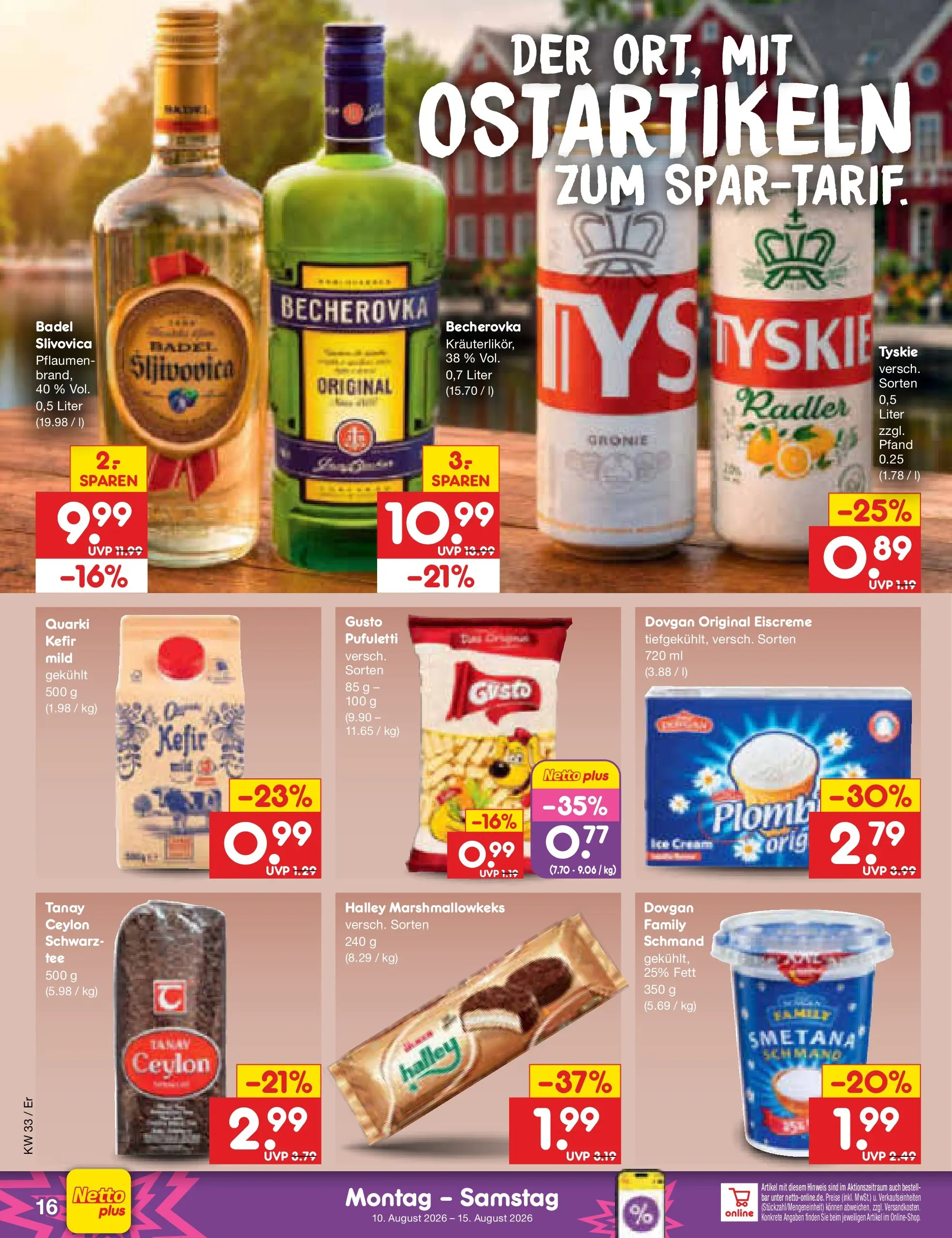Netto Marken-Discount Prospekt Weimar (ab 10.08.2026) ยป Angebote | Seite: 20 | Produkte: Tyskie, Pflaumen, Eiscreme, Radler Netto Marken-Discount Prospekt Weimar (ab 10.08.2026) ยป Angebote | Seite: 20 | Produkte: Tyskie, Pflaumen, Eiscreme, Radler