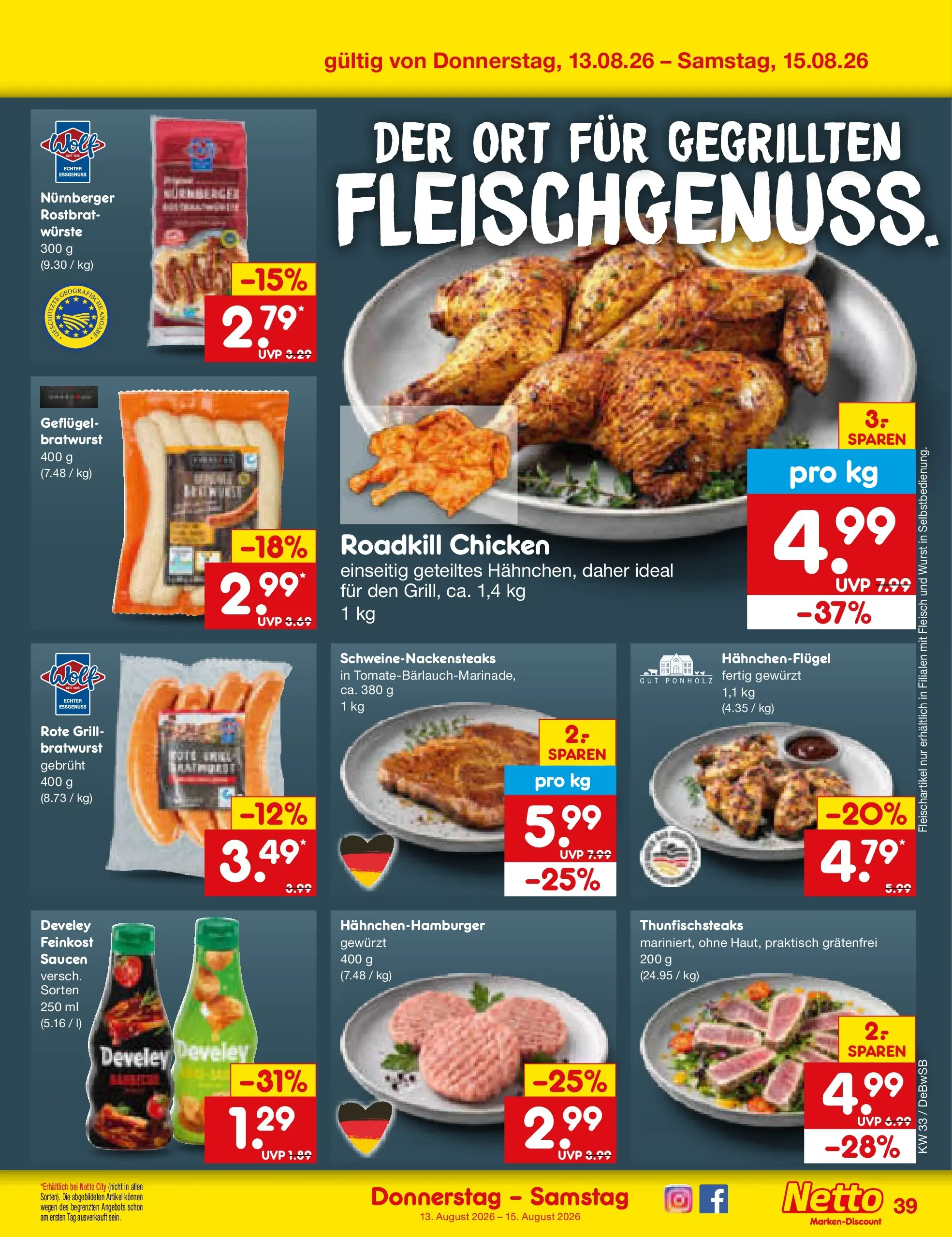 Netto Marken-Discount Prospekt Waiblingen-Bittenfeld (ab 10.08.2026) ยป Angebote | Seite: 55 | Produkte: Grill, Bratwurst, Wurst, Fleisch Netto Marken-Discount Prospekt Waiblingen-Bittenfeld (ab 10.08.2026) ยป Angebote | Seite: 55 | Produkte: Grill, Bratwurst, Wurst, Fleisch