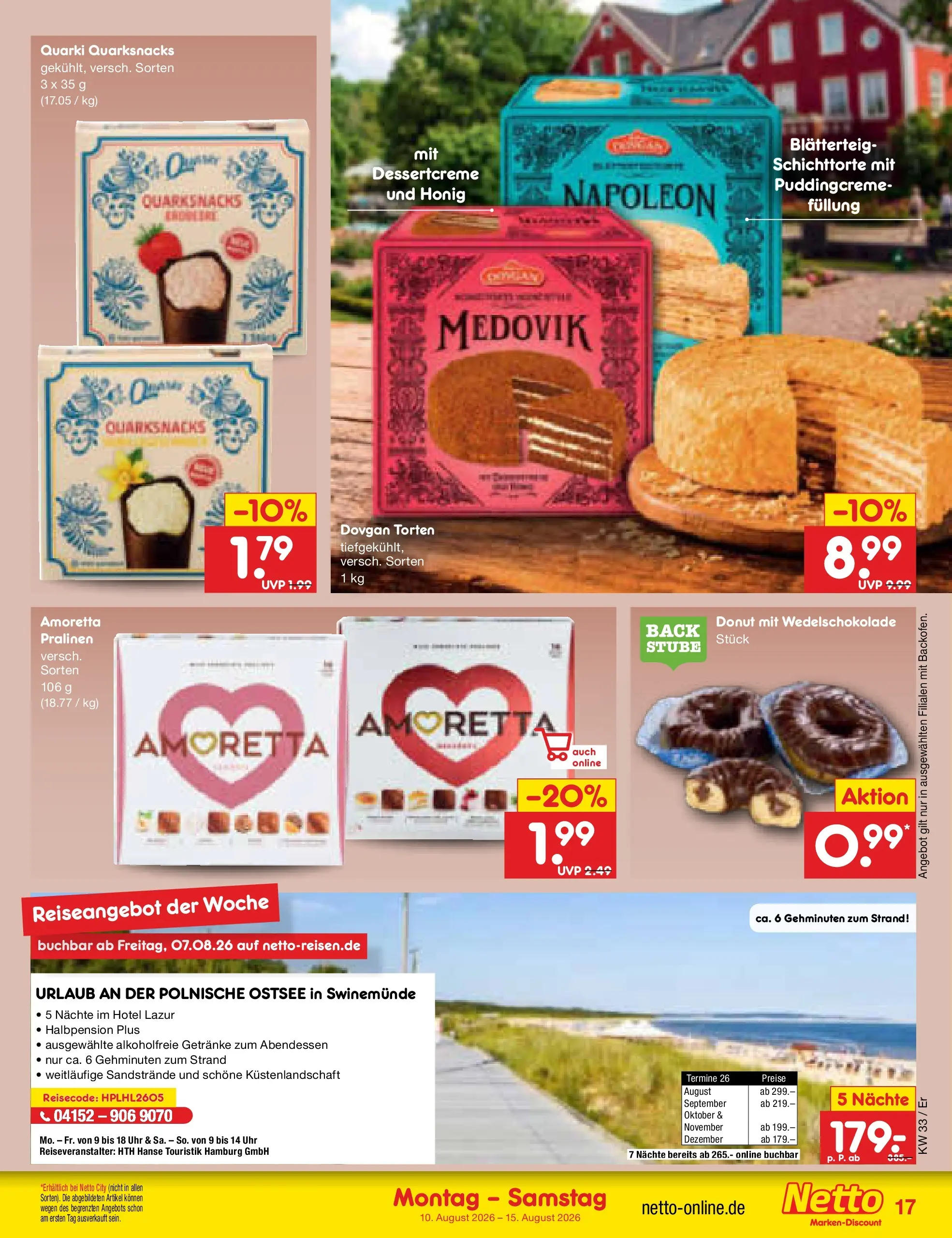Netto Marken-Discount Prospekt Weimar (ab 10.08.2026) ยป Angebote | Seite: 21 | Produkte: Uhr Netto Marken-Discount Prospekt Weimar (ab 10.08.2026) ยป Angebote | Seite: 21 | Produkte: Uhr