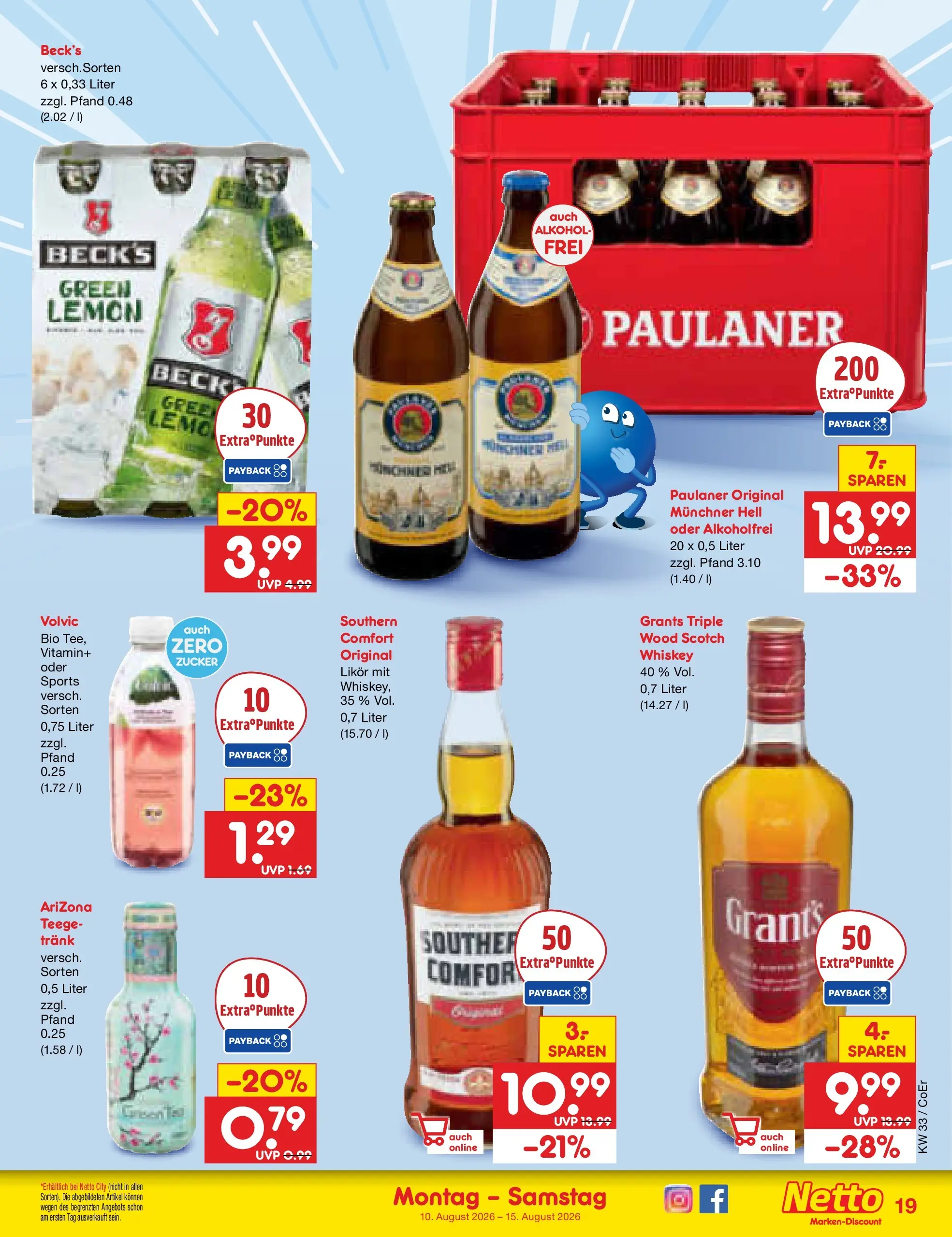 Netto Marken-Discount Prospekt Weimar (ab 10.08.2026) ยป Angebote | Seite: 25 | Produkte: Likรถr, Zucker, Volvic, Whiskey Netto Marken-Discount Prospekt Weimar (ab 10.08.2026) ยป Angebote | Seite: 25 | Produkte: Likรถr, Zucker, Volvic, Whiskey
