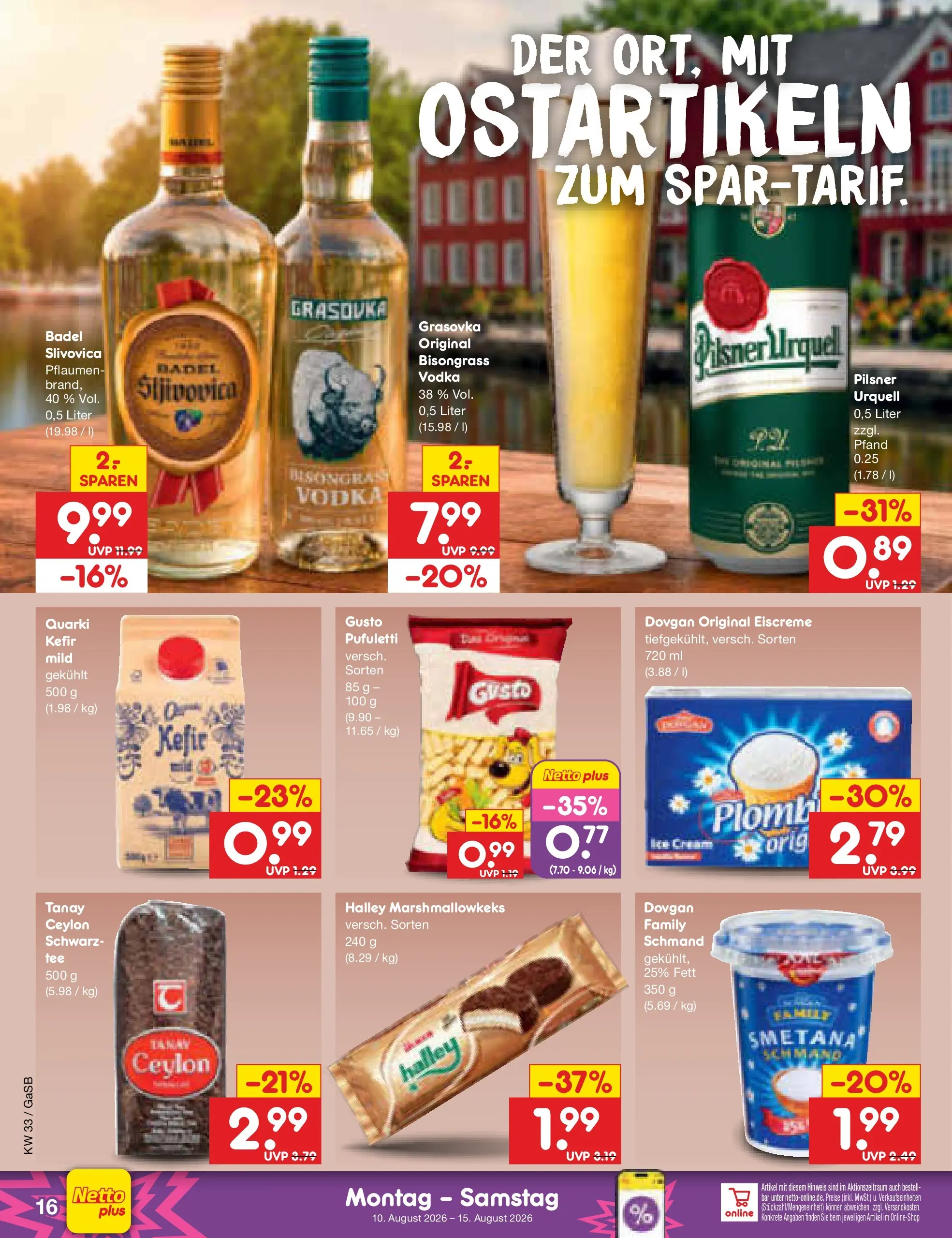 Netto Marken-Discount Prospekt Bremen-Lesum (ab 10.08.2026) ยป Angebote | Seite: 20 | Produkte: Kefir, Pflaumen, Eiscreme, Pilsner urquell Netto Marken-Discount Prospekt Bremen-Lesum (ab 10.08.2026) ยป Angebote | Seite: 20 | Produkte: Kefir, Pflaumen, Eiscreme, Pilsner urquell