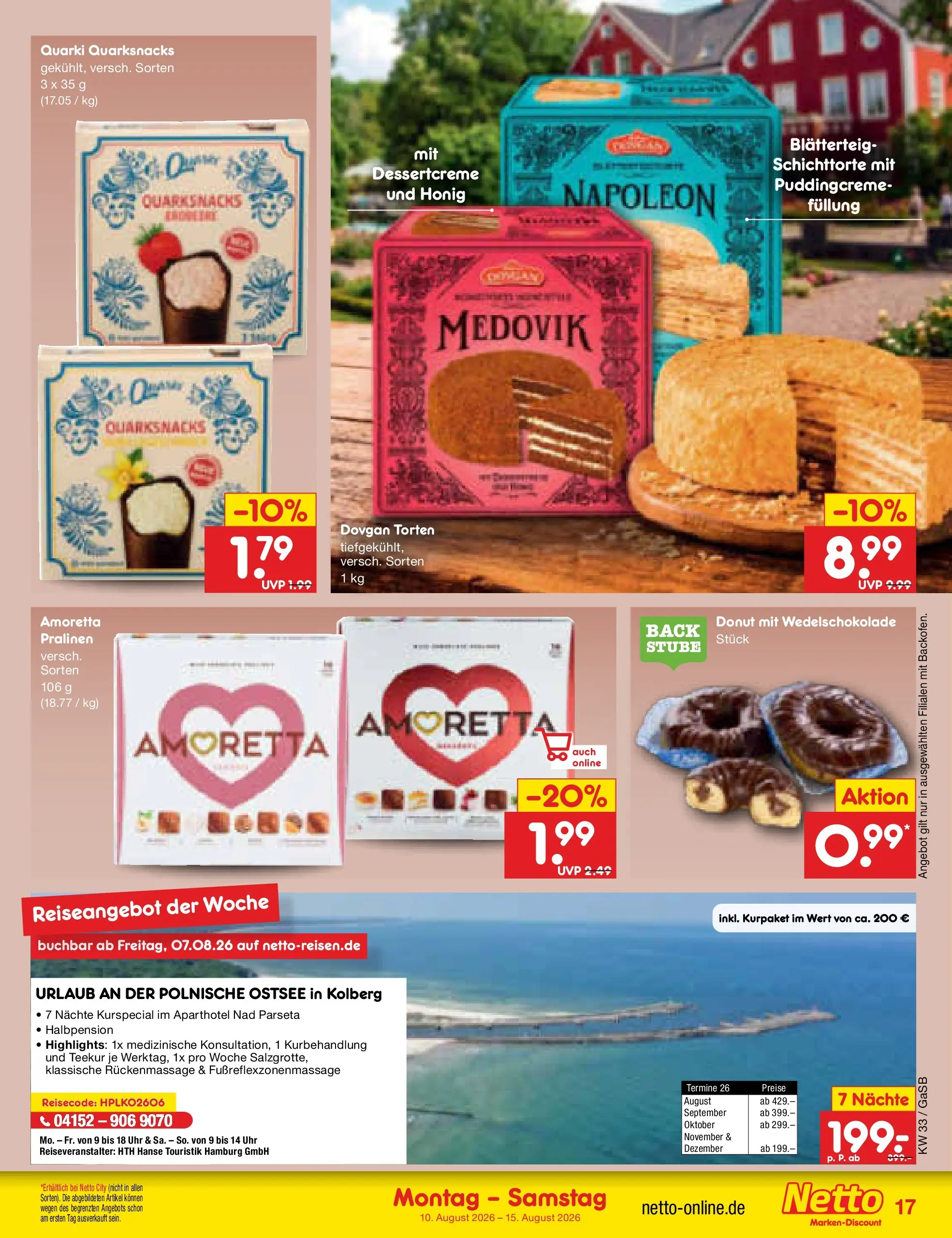 Netto Marken-Discount Prospekt Bremen-Lesum (ab 10.08.2026) ยป Angebote | Seite: 21 | Produkte: Uhr Netto Marken-Discount Prospekt Bremen-Lesum (ab 10.08.2026) ยป Angebote | Seite: 21 | Produkte: Uhr