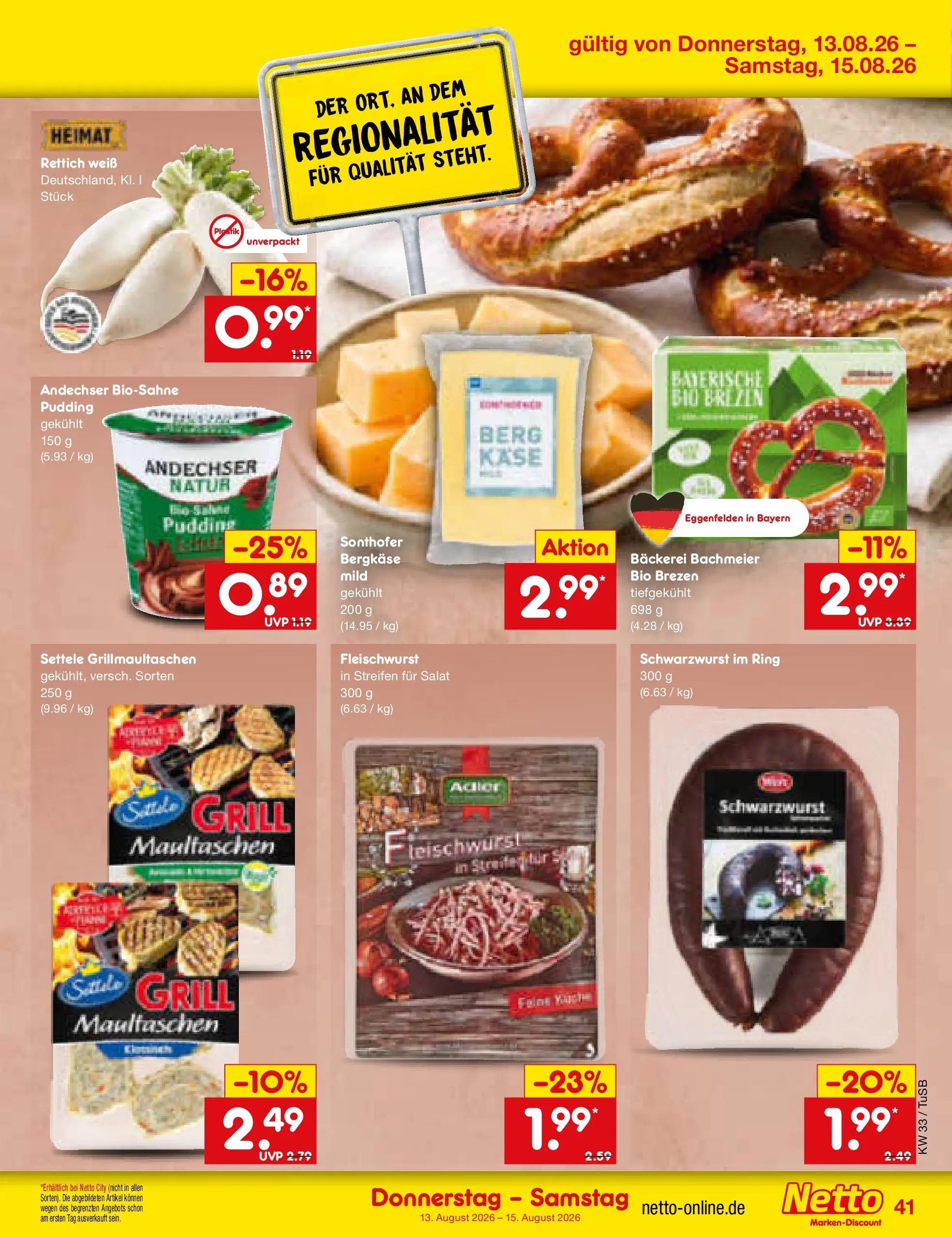 Netto Marken-Discount Prospekt Lahr-Langenwinkel (ab 10.08.2026) ยป Angebote | Seite: 57 | Produkte: Grill, Kรคse, Pudding, Maultaschen Netto Marken-Discount Prospekt Lahr-Langenwinkel (ab 10.08.2026) ยป Angebote | Seite: 57 | Produkte: Grill, Kรคse, Pudding, Maultaschen